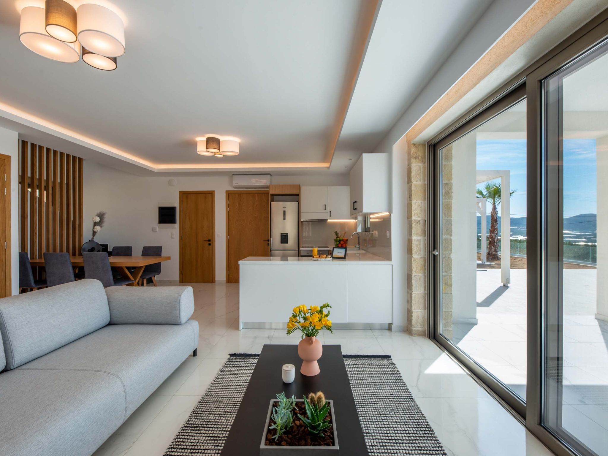 Actea Seaview Villa I ''Free''beheizter Pool, 800m Meer-Binnen