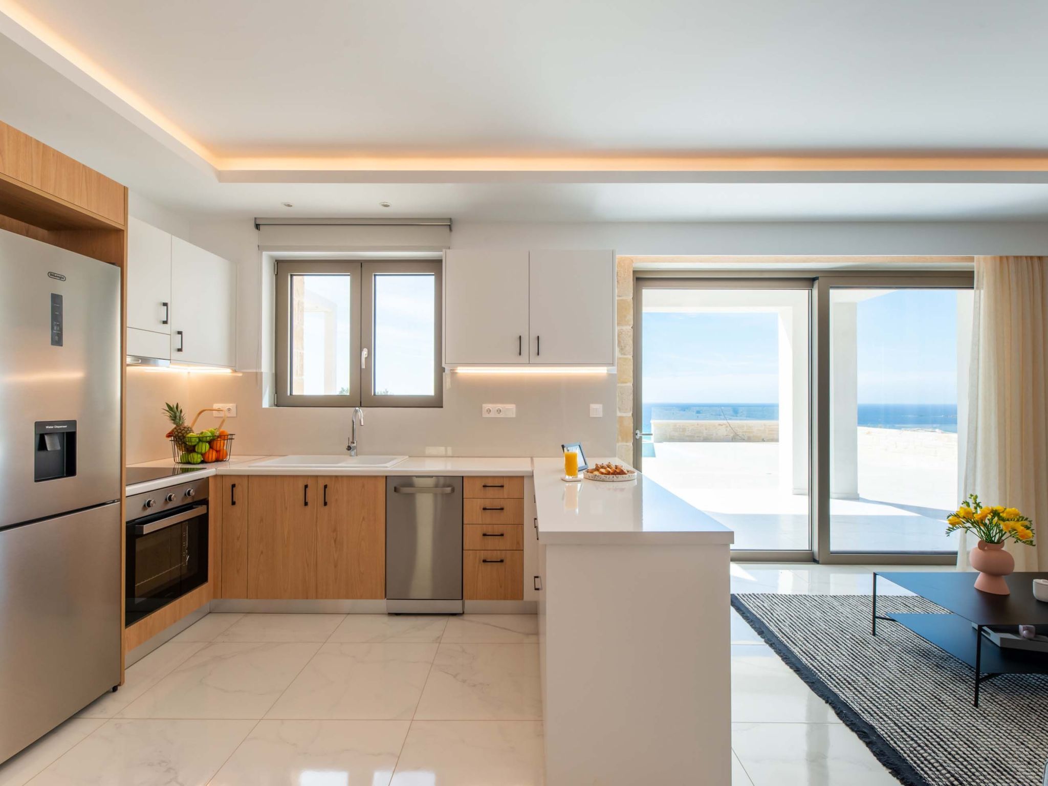 Actea Seaview Villa I ''Free''beheizter Pool, 800m Meer-Binnen