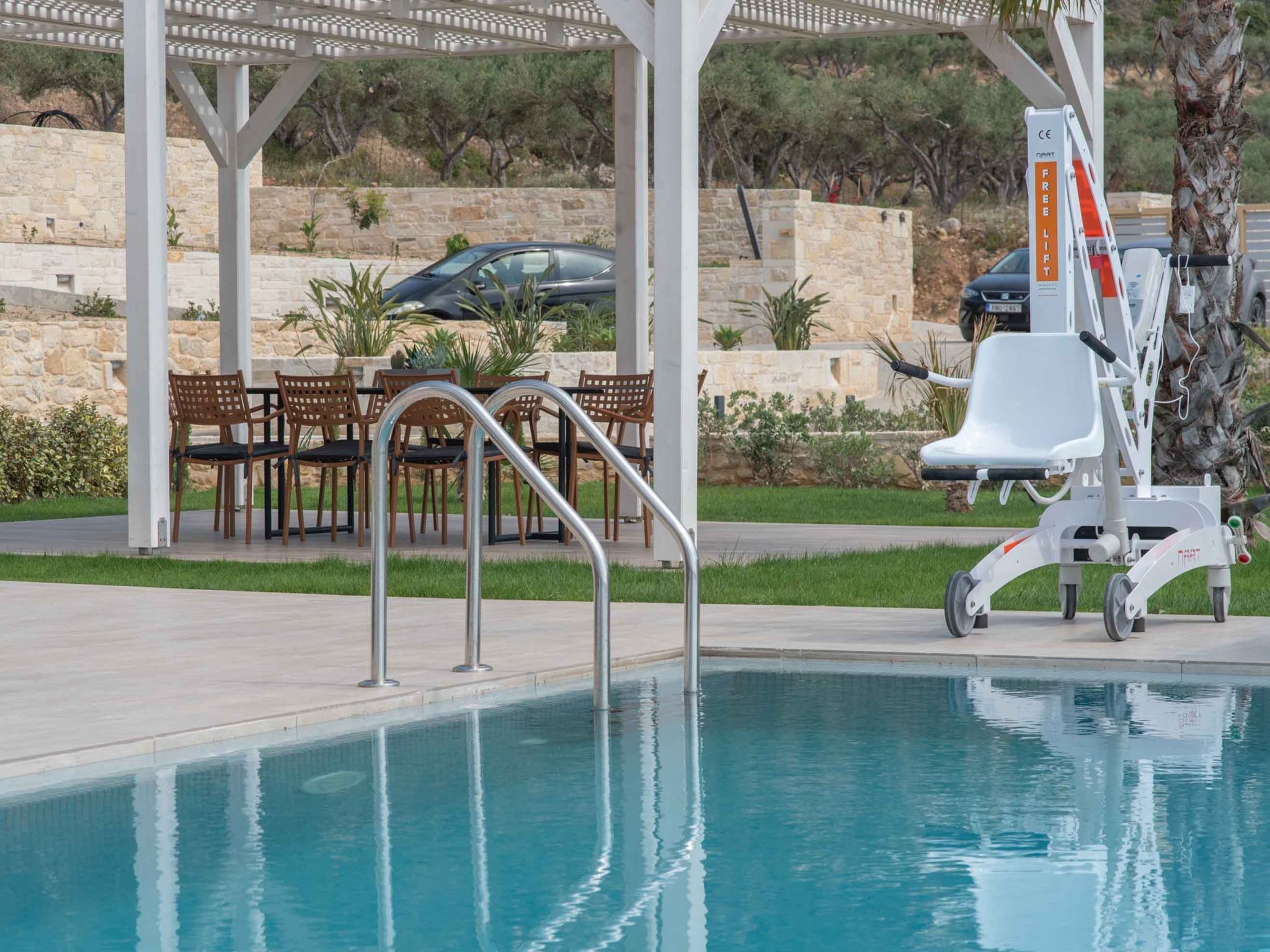 Actea Seaview Villa I ''Free''beheizter Pool, 800m Meer-Binnen