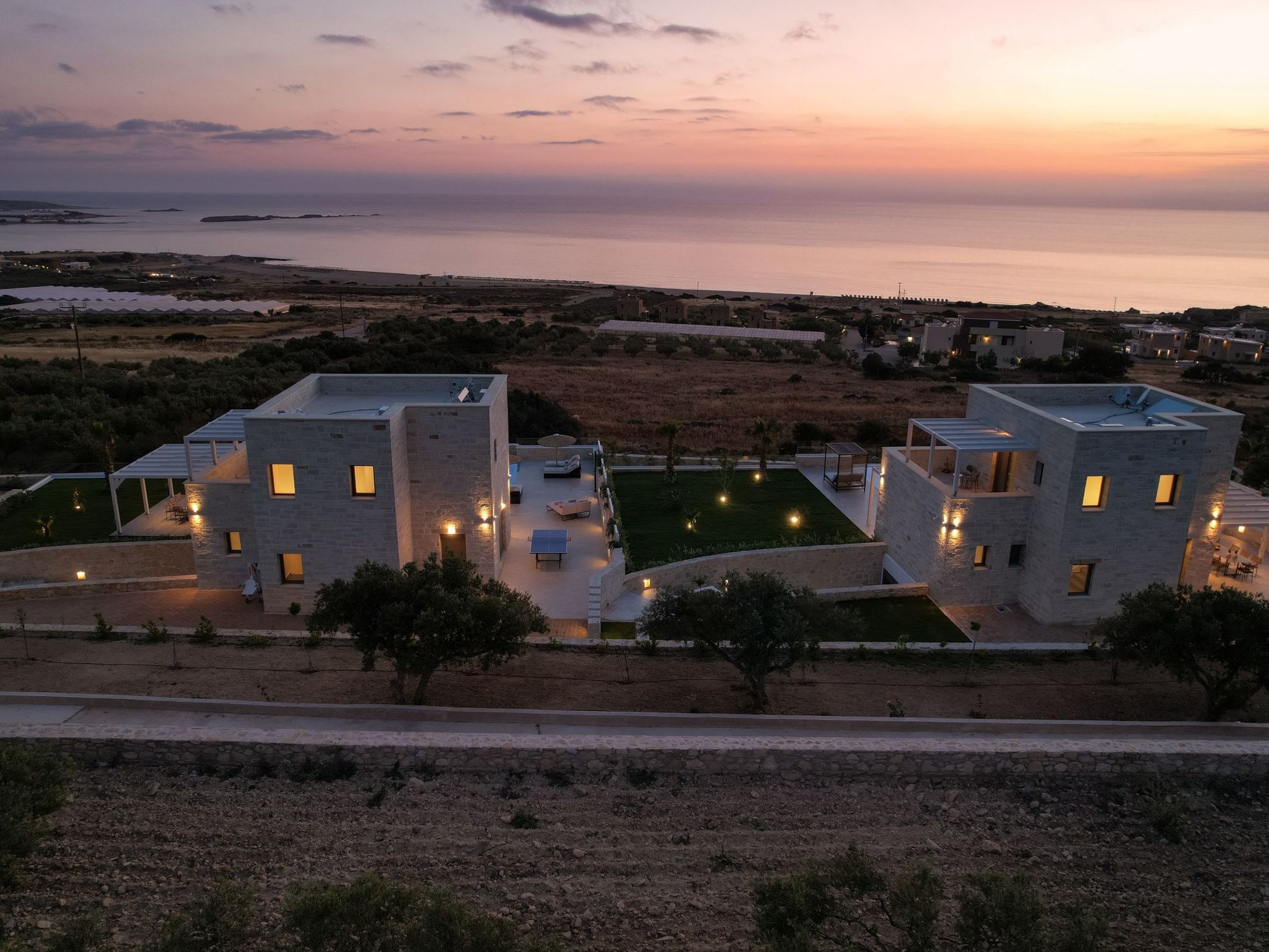 Actea Seaview Villa I ''Free''beheizter Pool, 800m Meer-Binnen