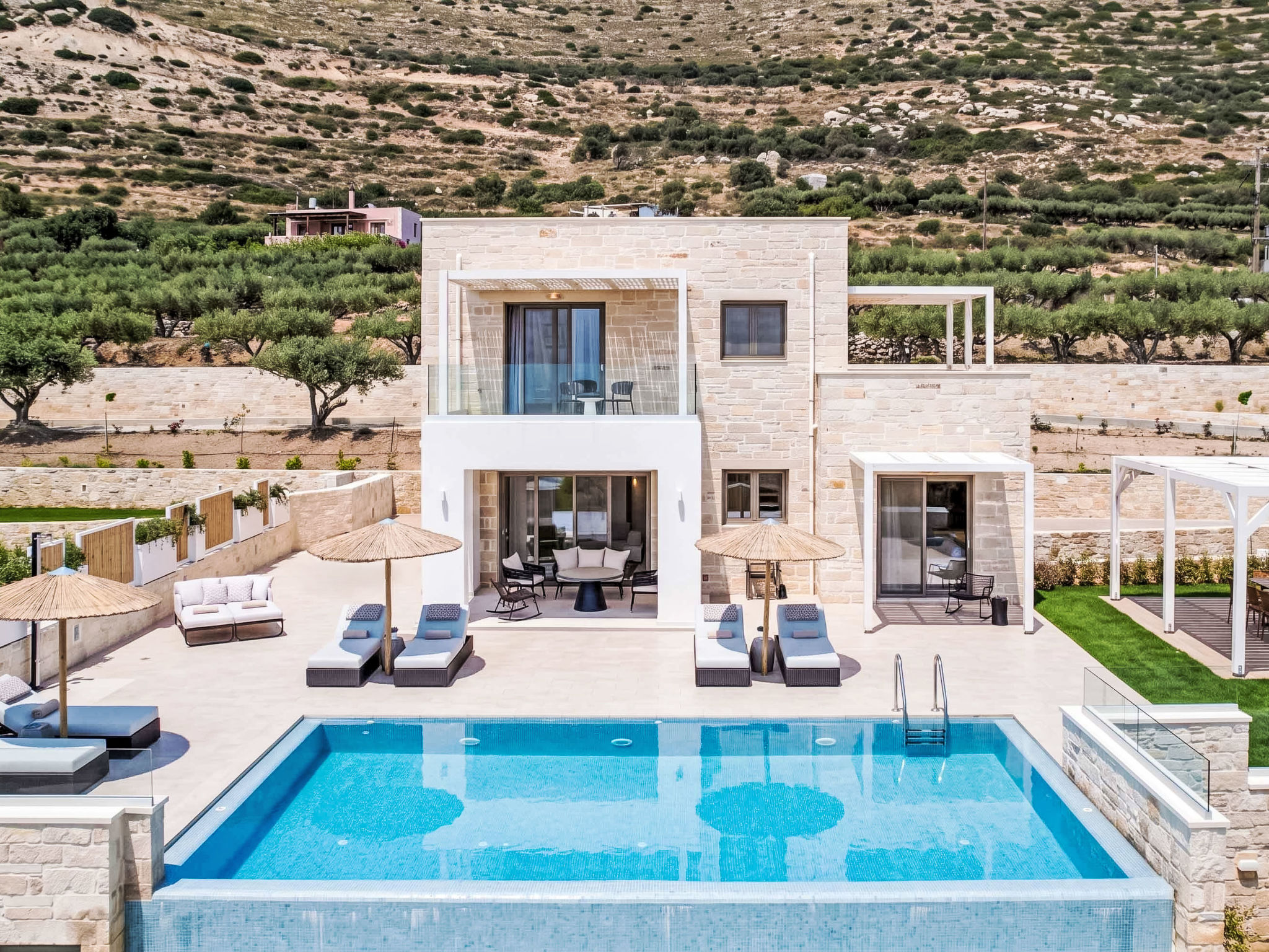 Actea Seaview Villa I ''Free''beheizter Pool, 800m Meer