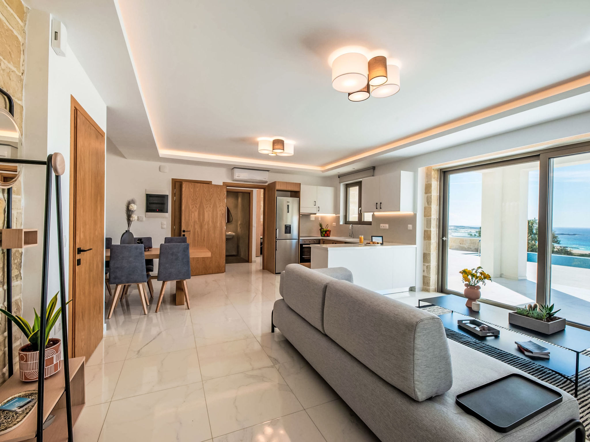 Maison Actea Seaview Villa I ''Free''beheizter Pool, 800m Meer – Cuisine et coin repas, photo 5 sur 55