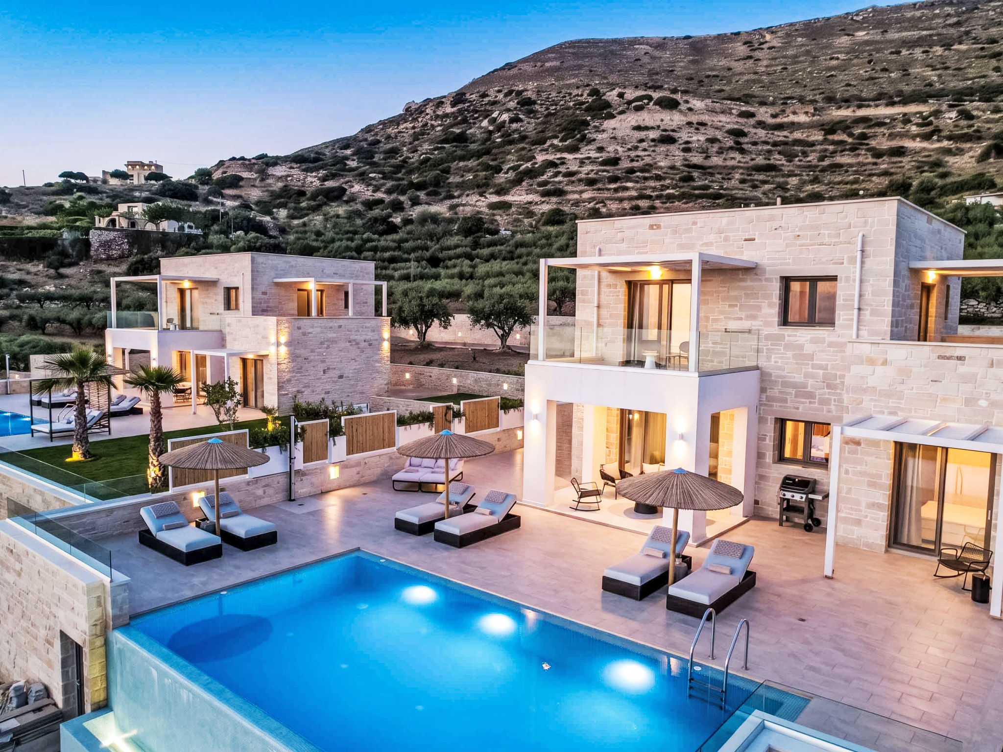 Maison Actea Seaview Villa I ''Free''beheizter Pool, 800m Meer – Chambre, photo 52 sur 55