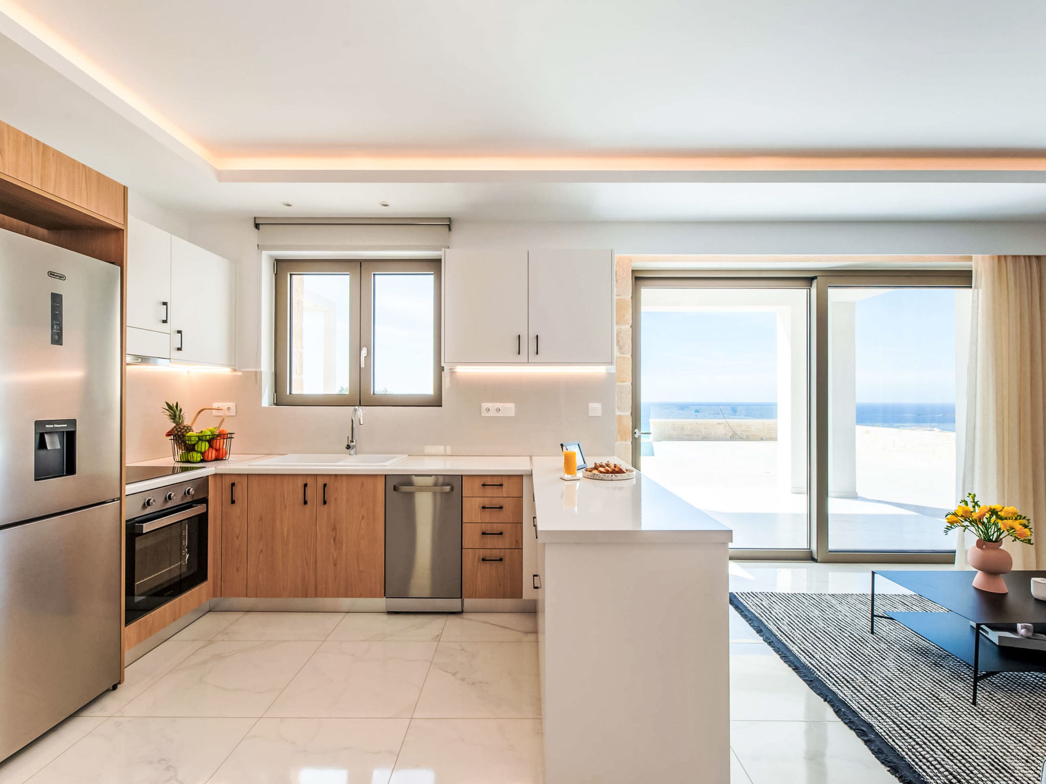 Maison Actea Seaview Villa I ''Free''beheizter Pool, 800m Meer – Cuisine et coin repas, photo 18 sur 55