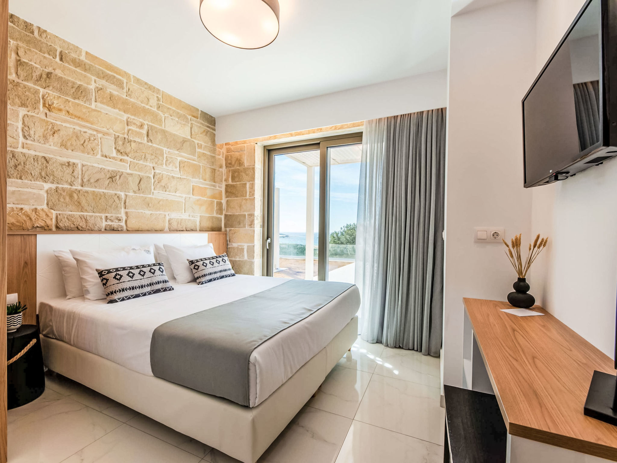 Maison Actea Seaview Villa I ''Free''beheizter Pool, 800m Meer – Chambre, photo 20 sur 55