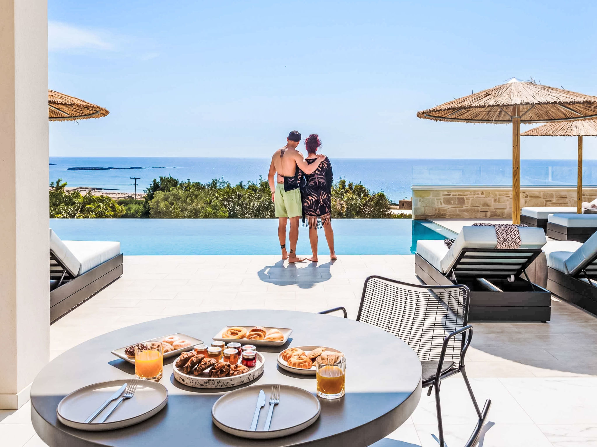 Maison Actea Seaview Villa I ''Free''beheizter Pool, 800m Meer – Terrasse, photo 49 sur 55