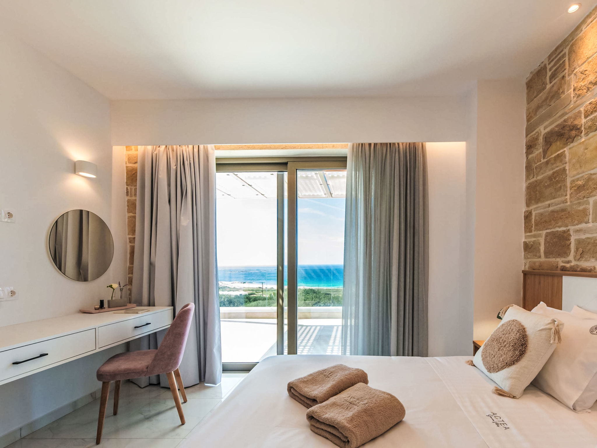 Maison Actea Seaview Villa I ''Free''beheizter Pool, 800m Meer – Chambre, photo 26 sur 55