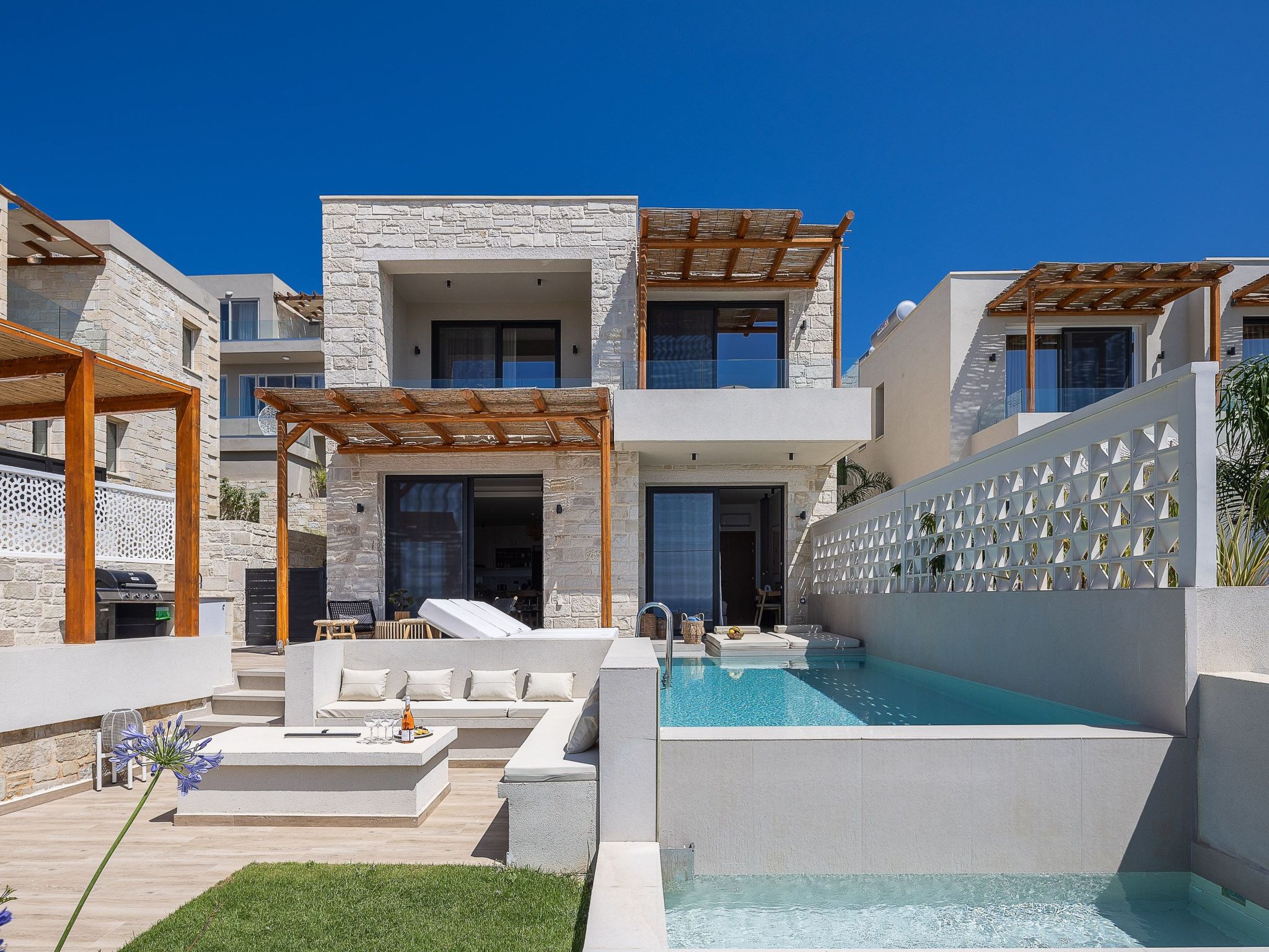 Villa Domenica I Kostenloses Auto und ''kostenloser'' beheizter Pool-Binnen