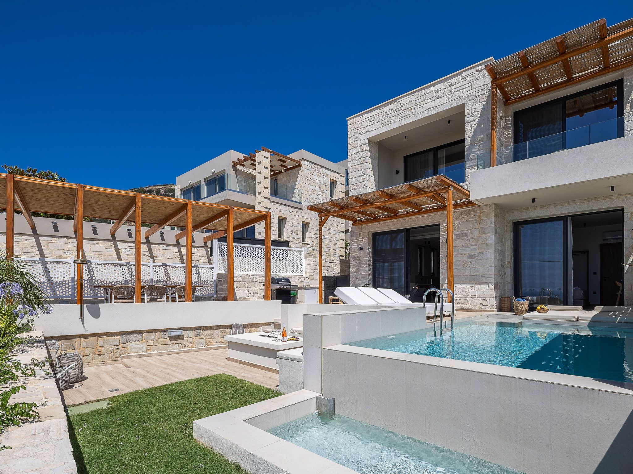 Villa Domenica I Kostenloses Auto und ''kostenloser'' beheizter Pool-Binnen