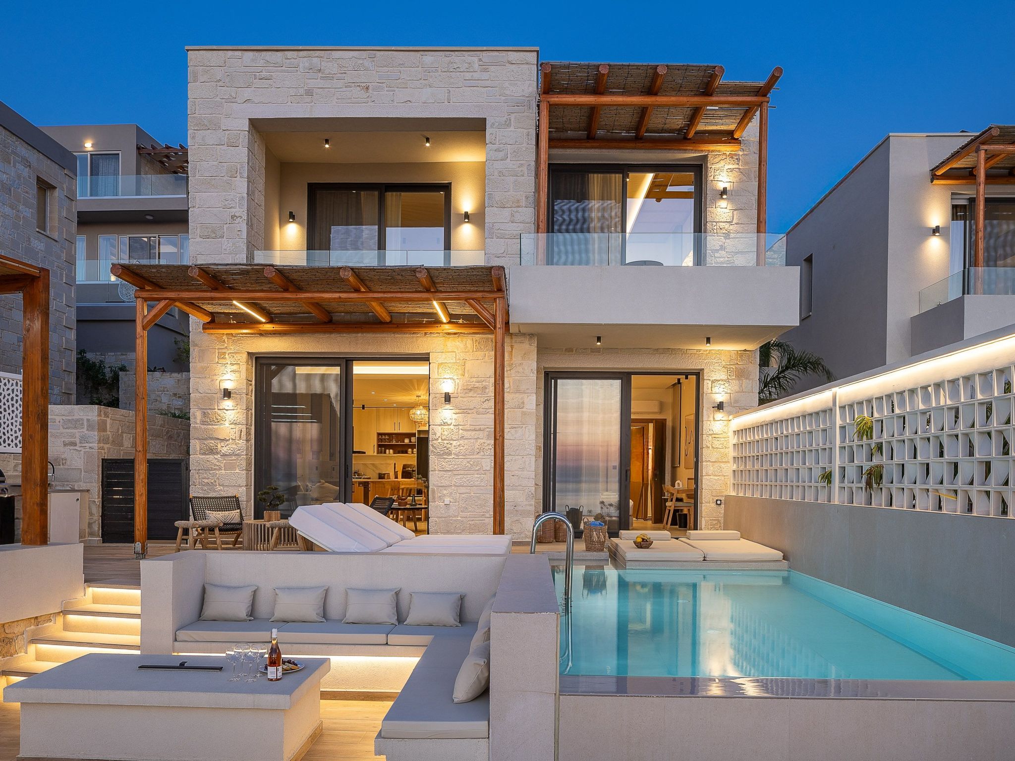 Villa Domenica I Kostenloses Auto und ''kostenloser'' beheizter Pool-Binnen