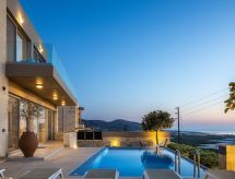 Villa Elpida I Meerblick, ''beheizter'' Pool