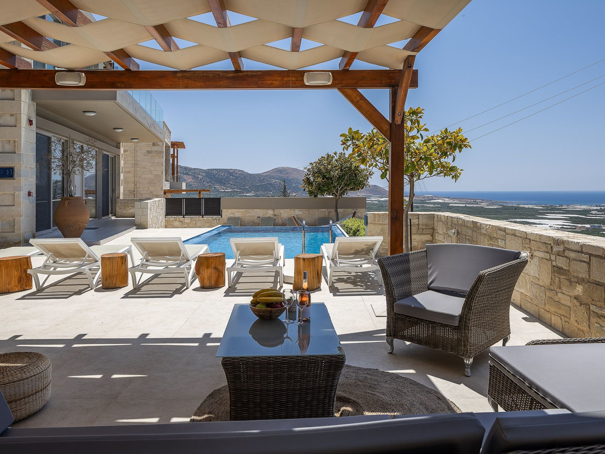 Villa Elpida I Meerblick, ''beheizter'' Pool-Image-tags.info