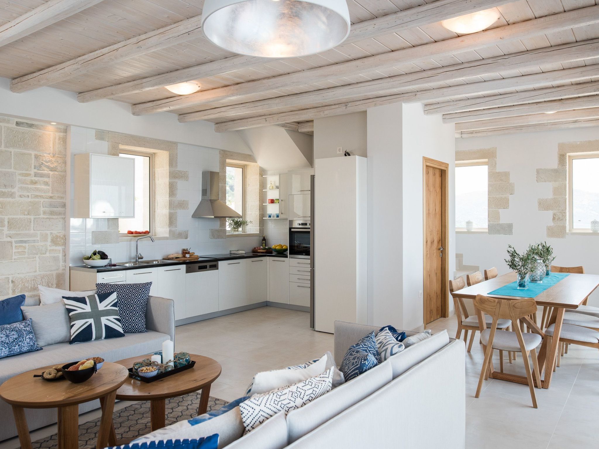 Villa Elpida I Meerblick, ''beheizter'' Pool-Binnen