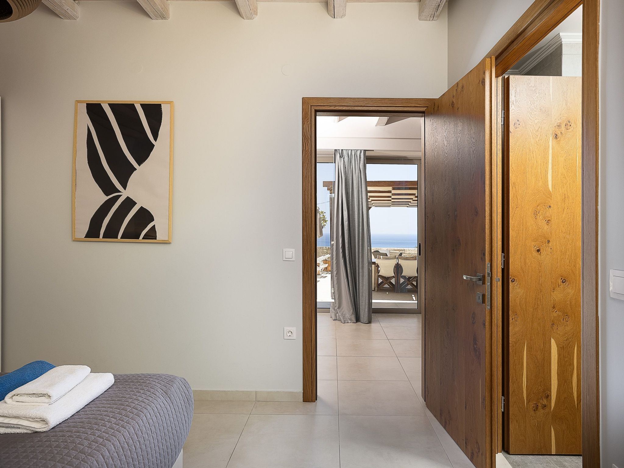 Villa Elpida I Meerblick, ''beheizter'' Pool-Binnen