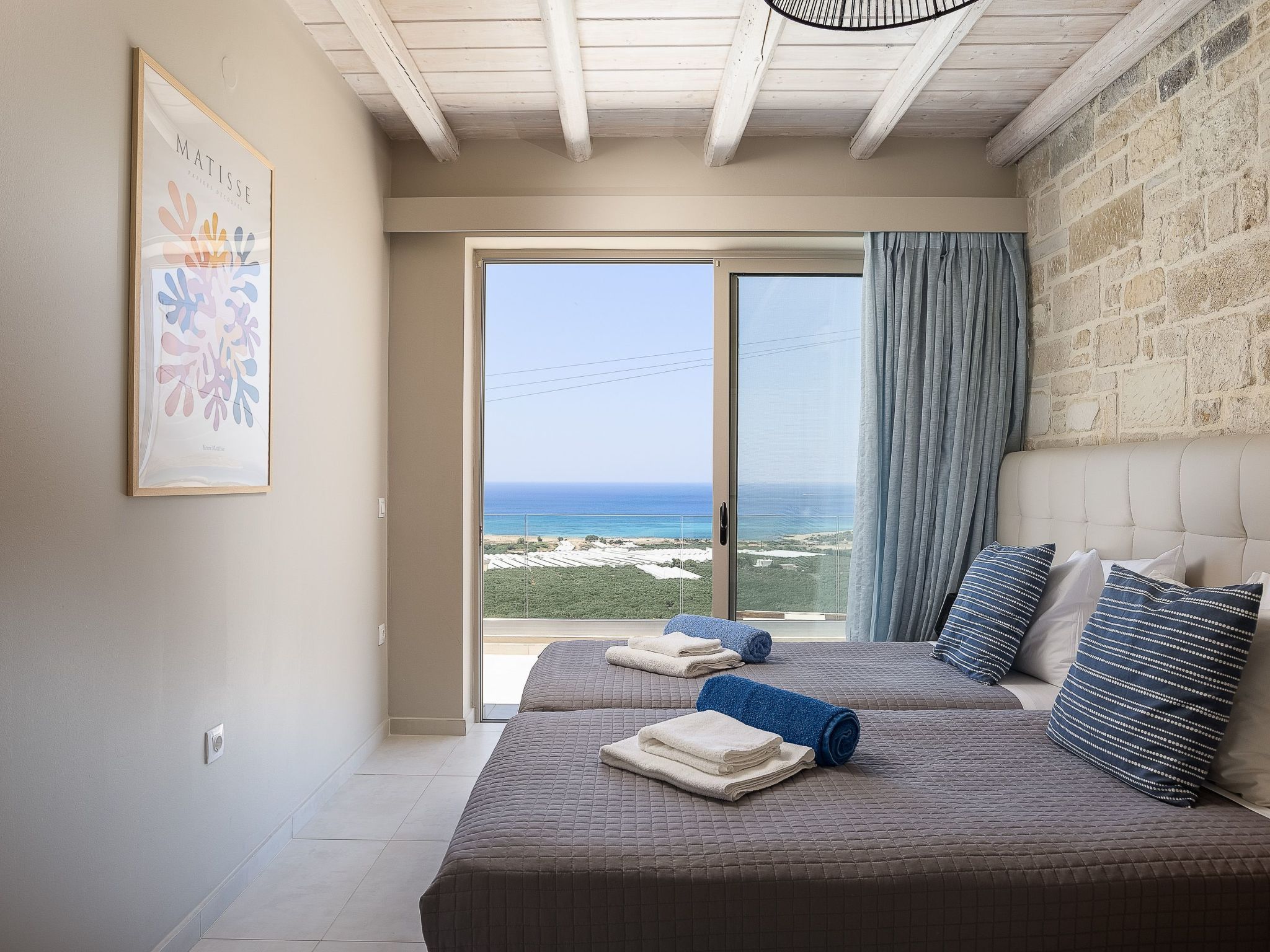 Villa Elpida I Meerblick, ''beheizter'' Pool-Binnen