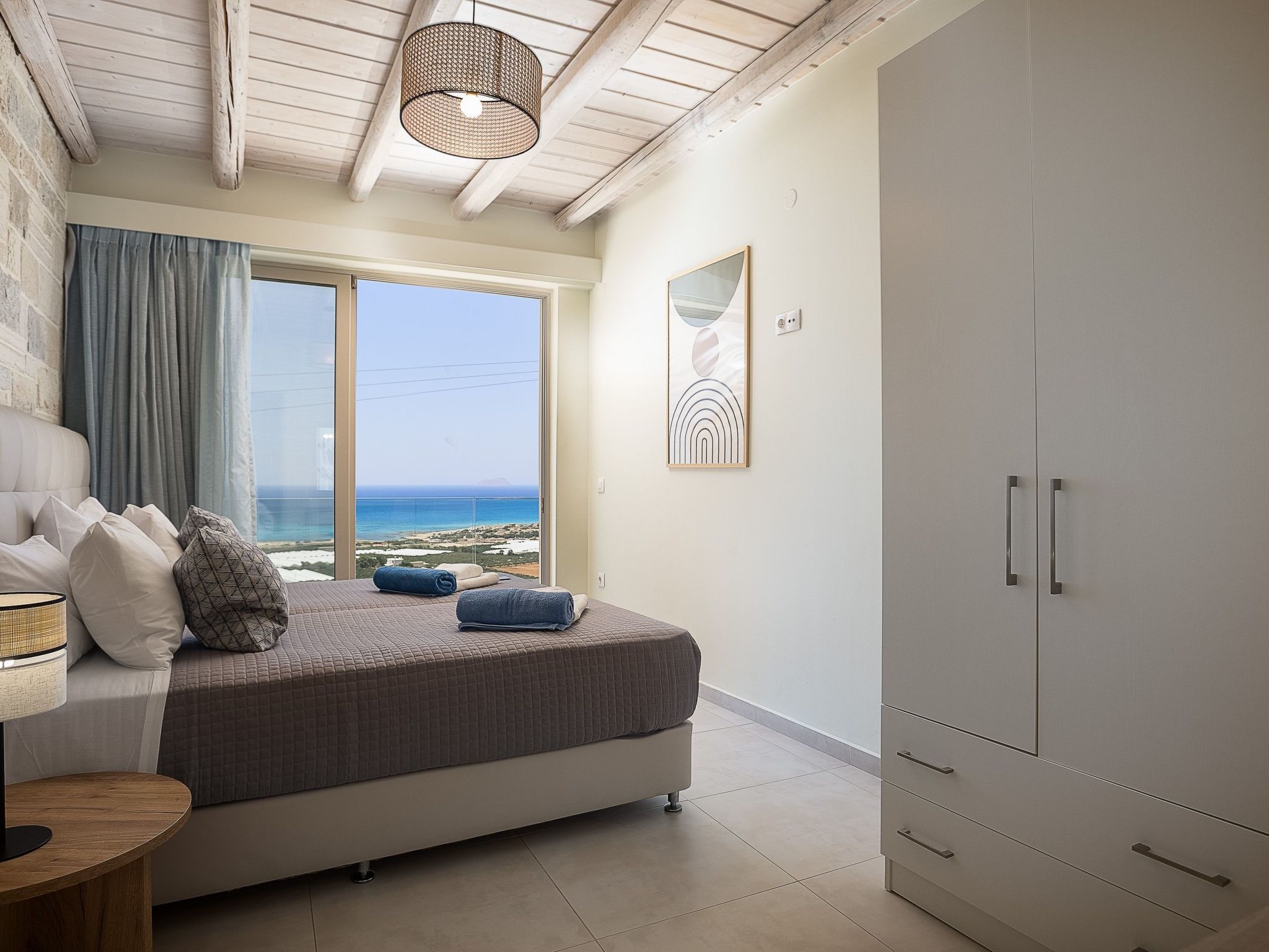 Villa Elpida I Meerblick, ''beheizter'' Pool-Binnen