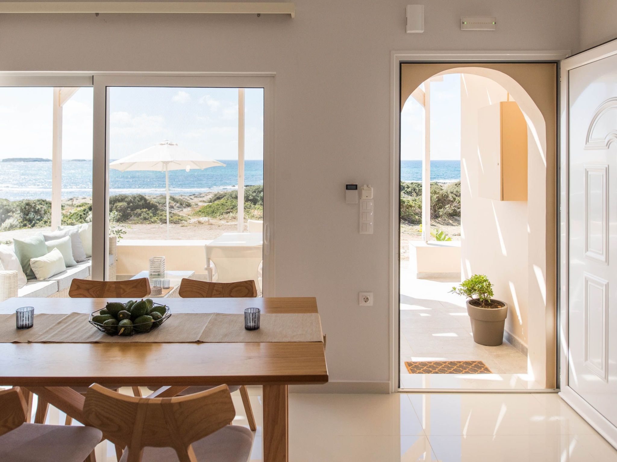 Falasarna Haus am Meer I 50m zum Strand-Binnen