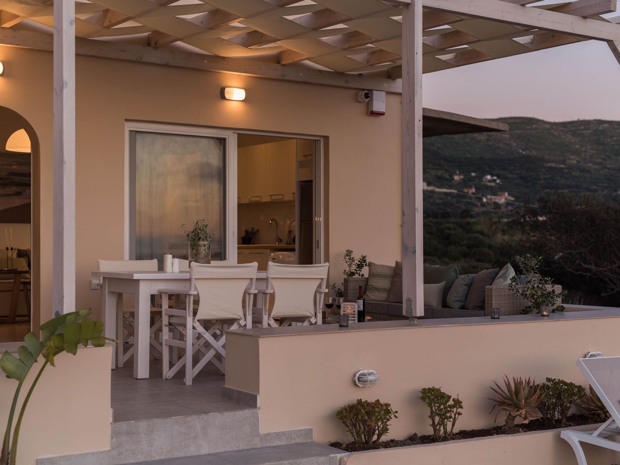 Falasarna Haus am Meer I 50m zum Strand-Binnen