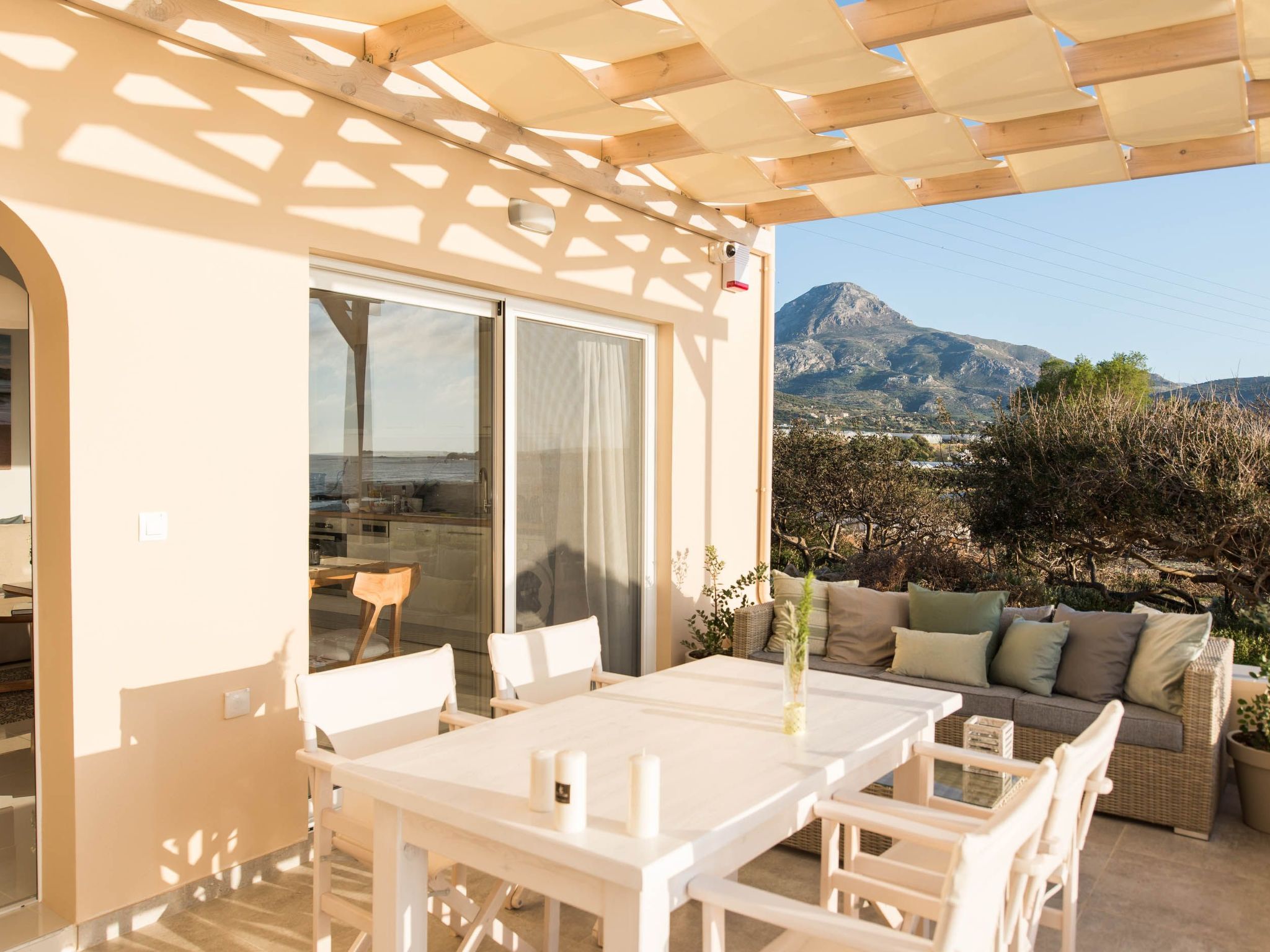 Falasarna Haus am Meer I 50m zum Strand-Binnen