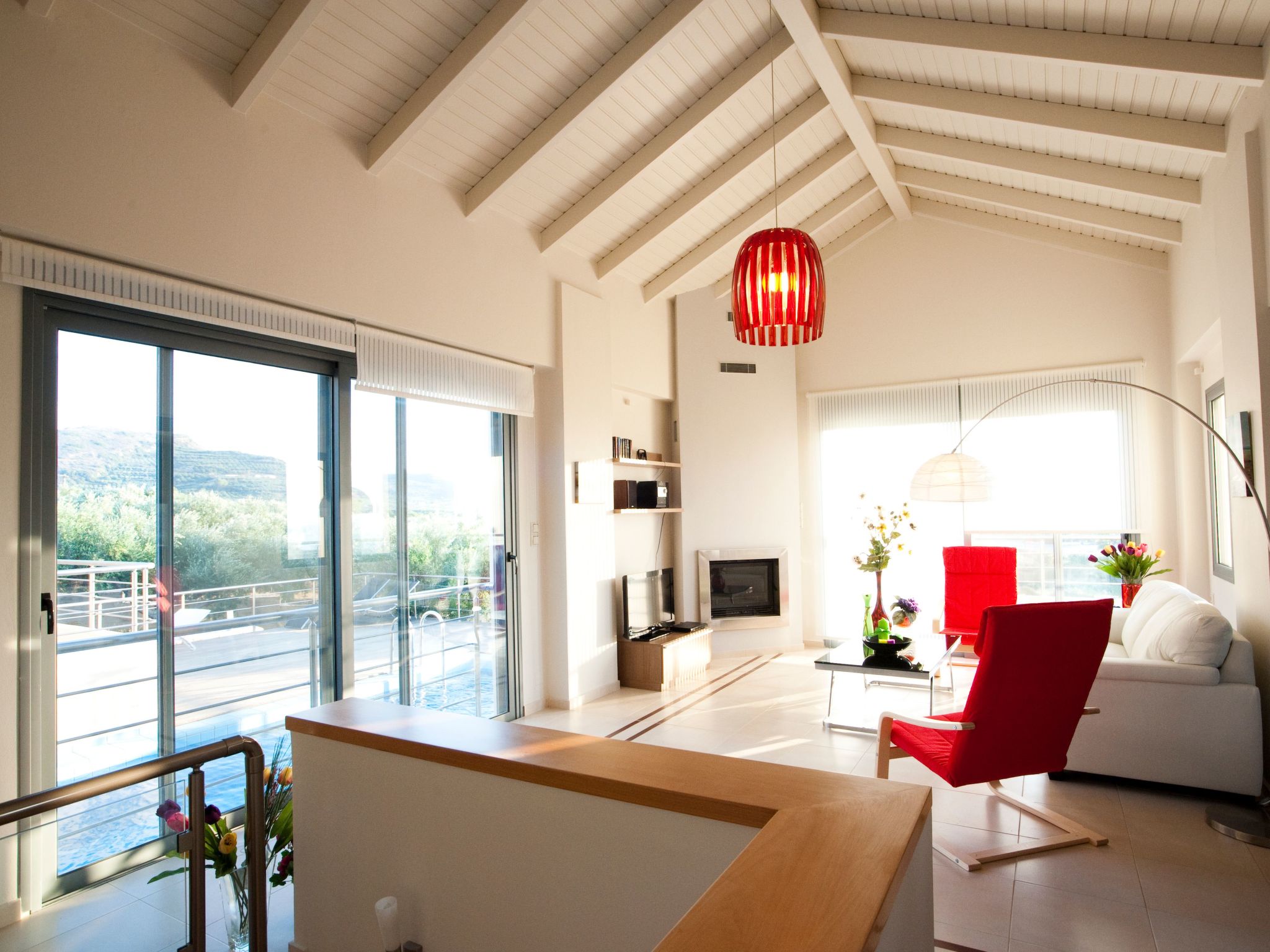 Villa Levantes - Ferienhaus in Mithimna mit Pool-Binnen