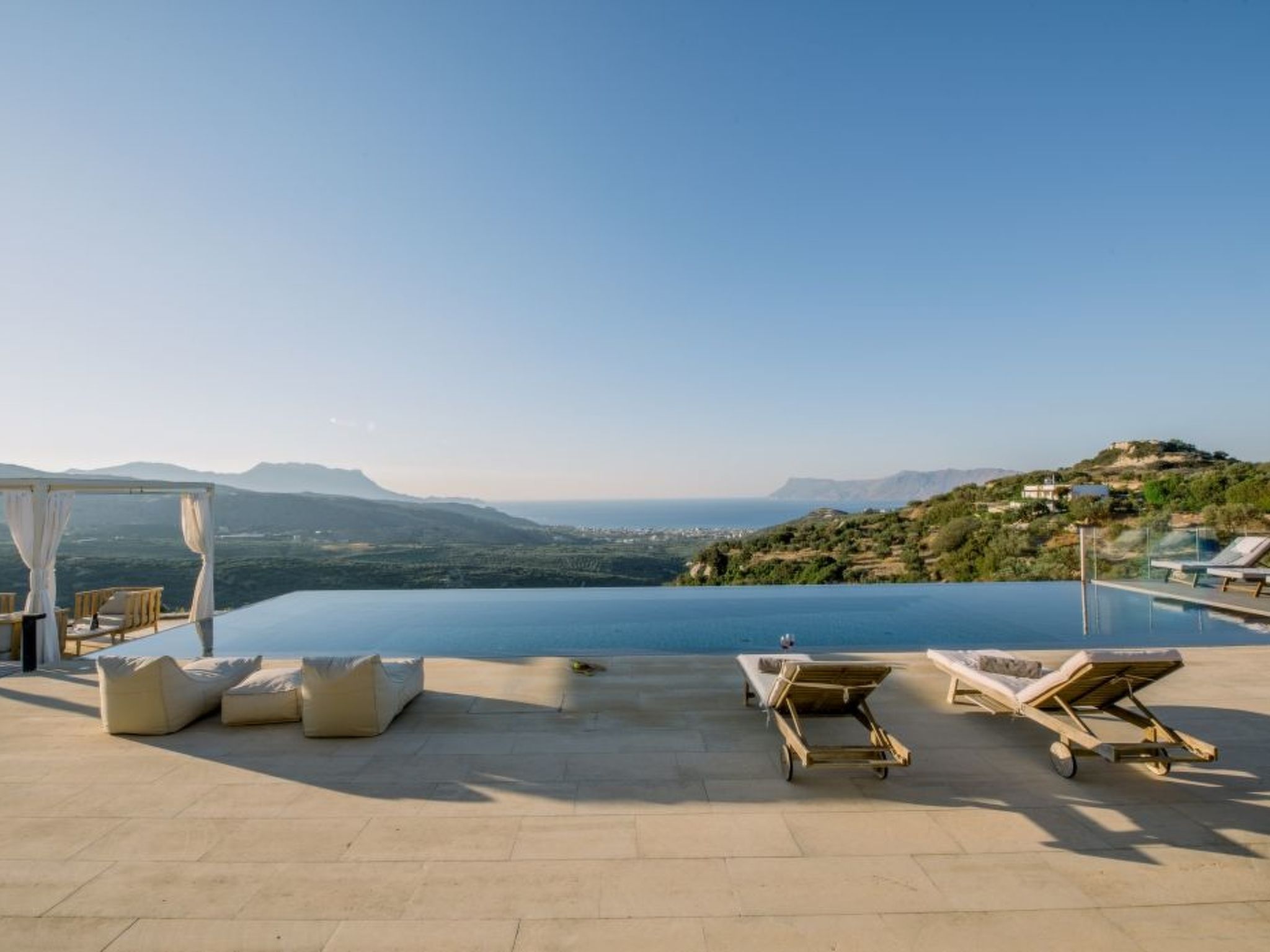Vakantiehuis met privé zwembad in Kissamos Kriti (Griekenland) voor 8 personen