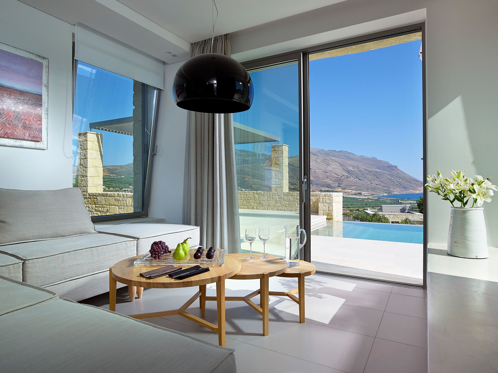 Youphoria Meerblick Villa Anassa 2 Schlafzimmer-Binnen