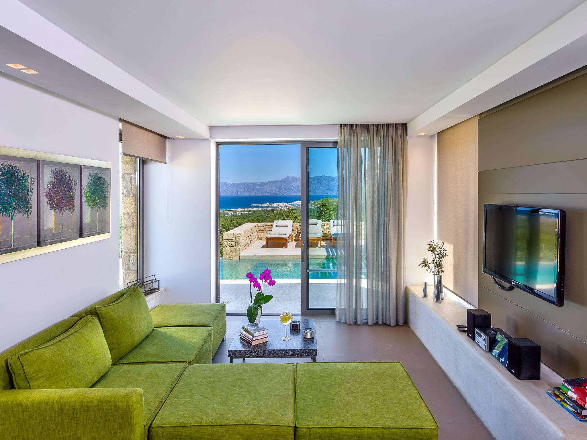 Youphoria Meerblick Villa Oneiro-Binnen