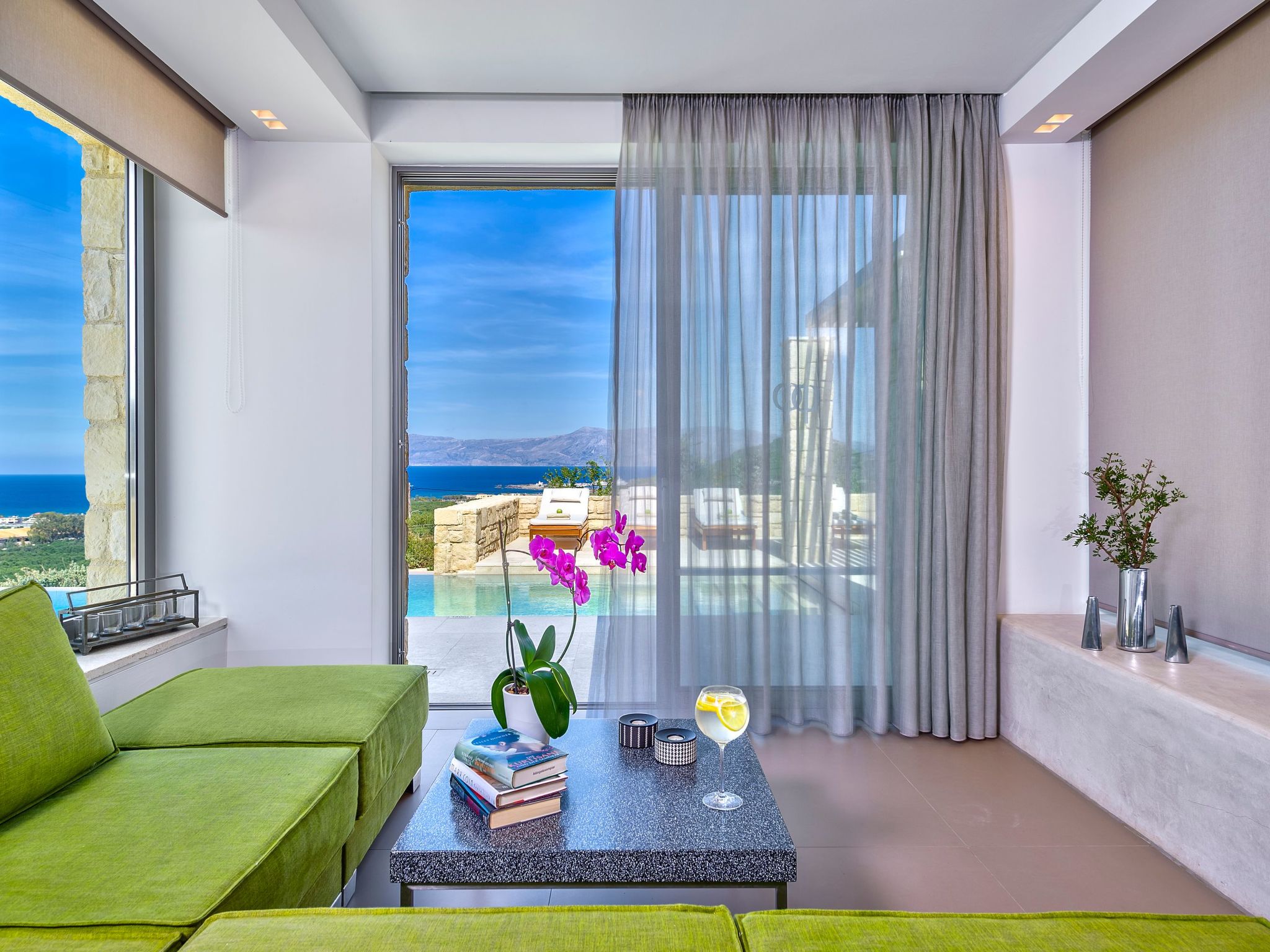 Youphoria Meerblick Villa Oneiro-Binnen