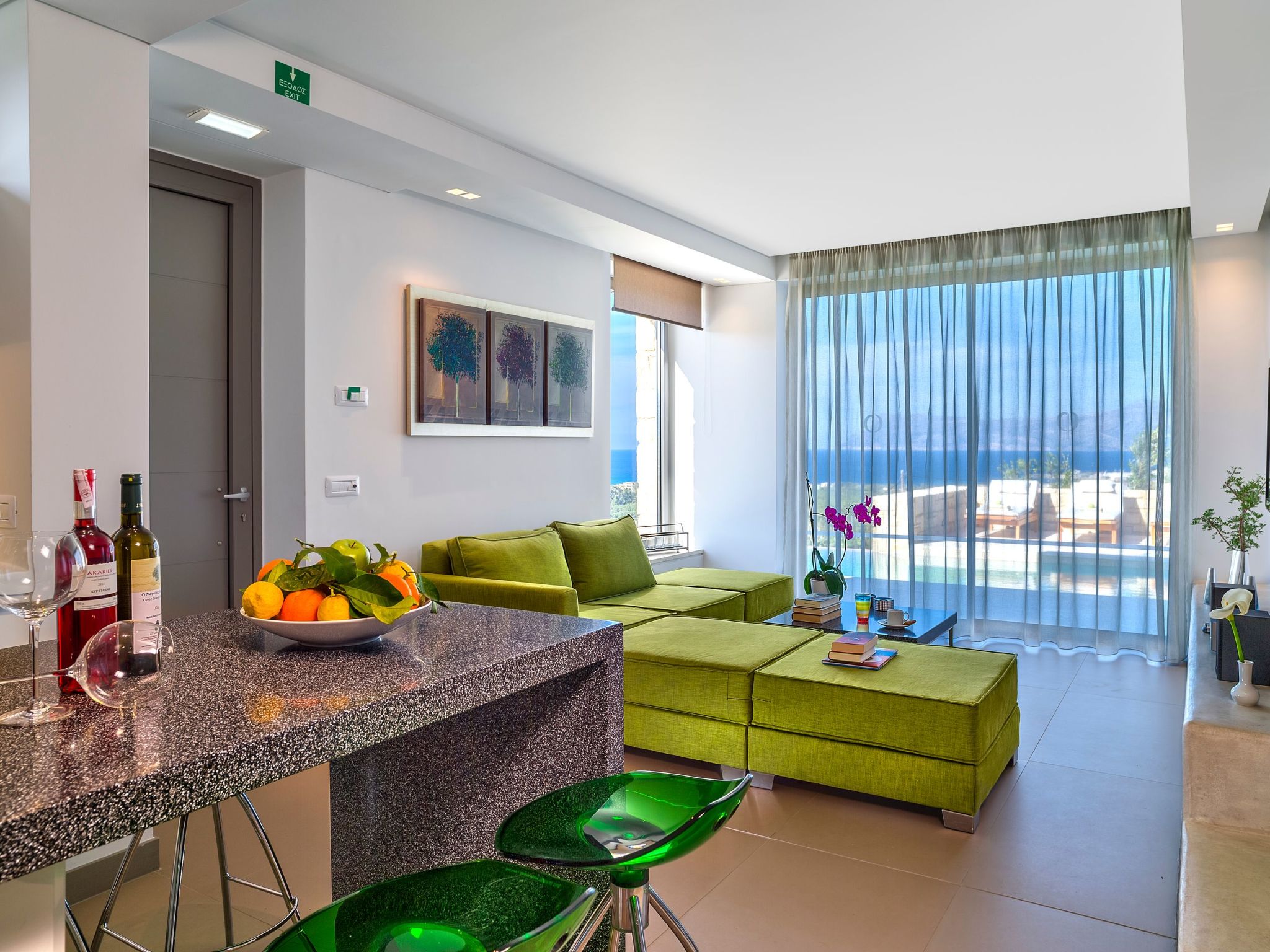 Youphoria Meerblick Villa Oneiro-Binnen