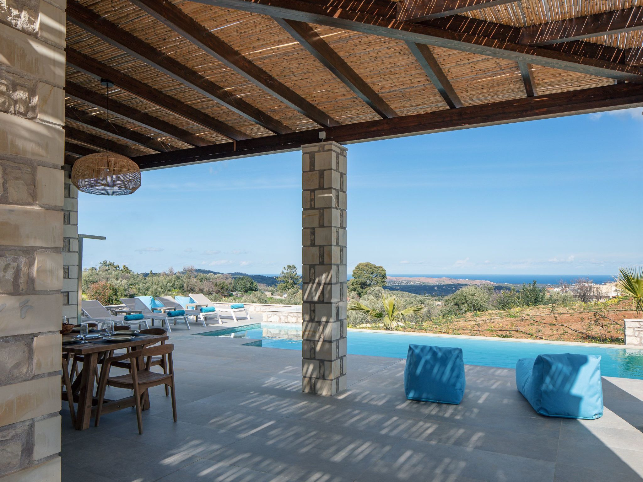 Vakantiehuis met privé zwembad in Angeliana Kriti (Griekenland) voor 10 personen