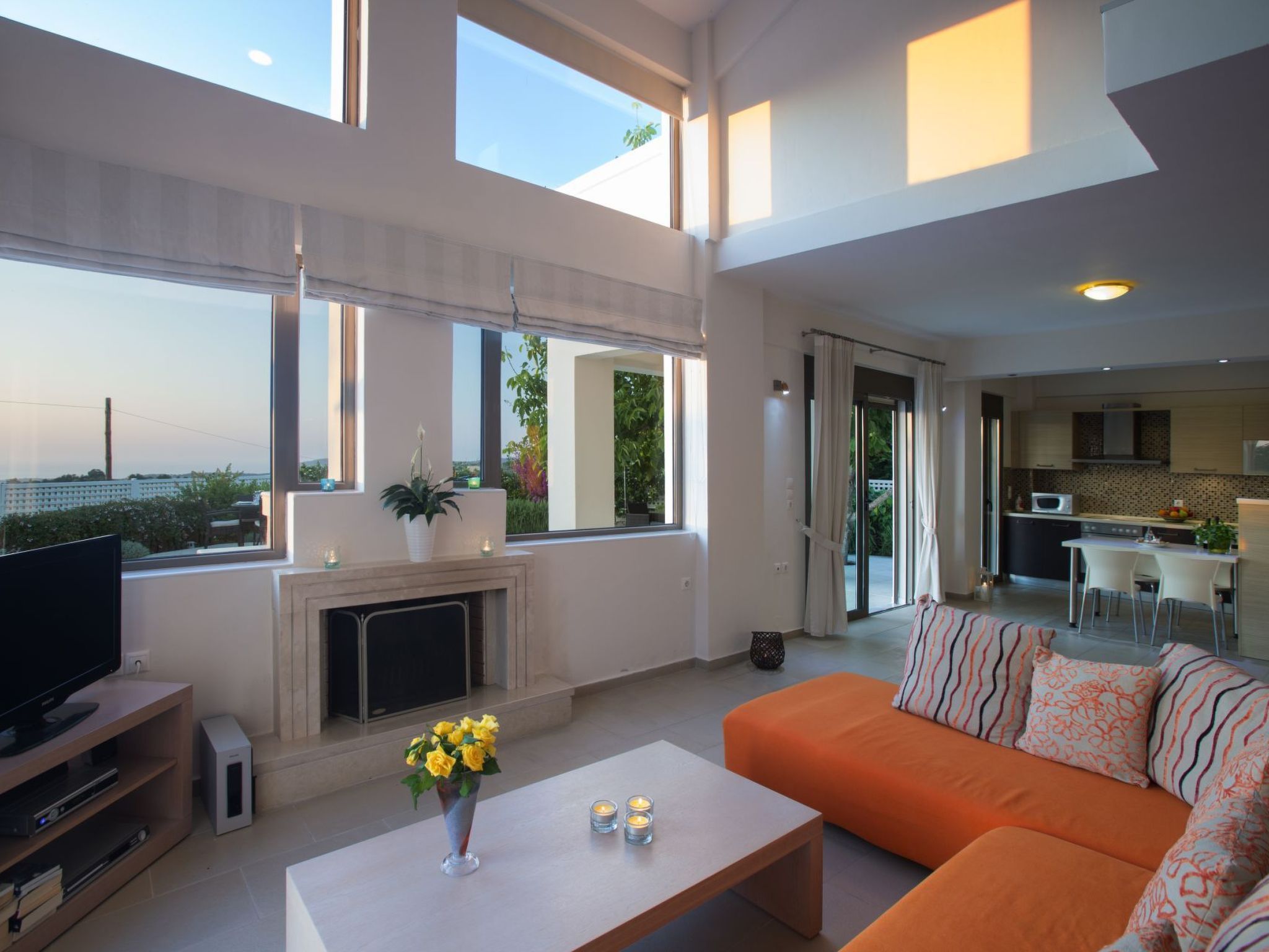 Haus in Rethymno mit privatem Pool und Blick