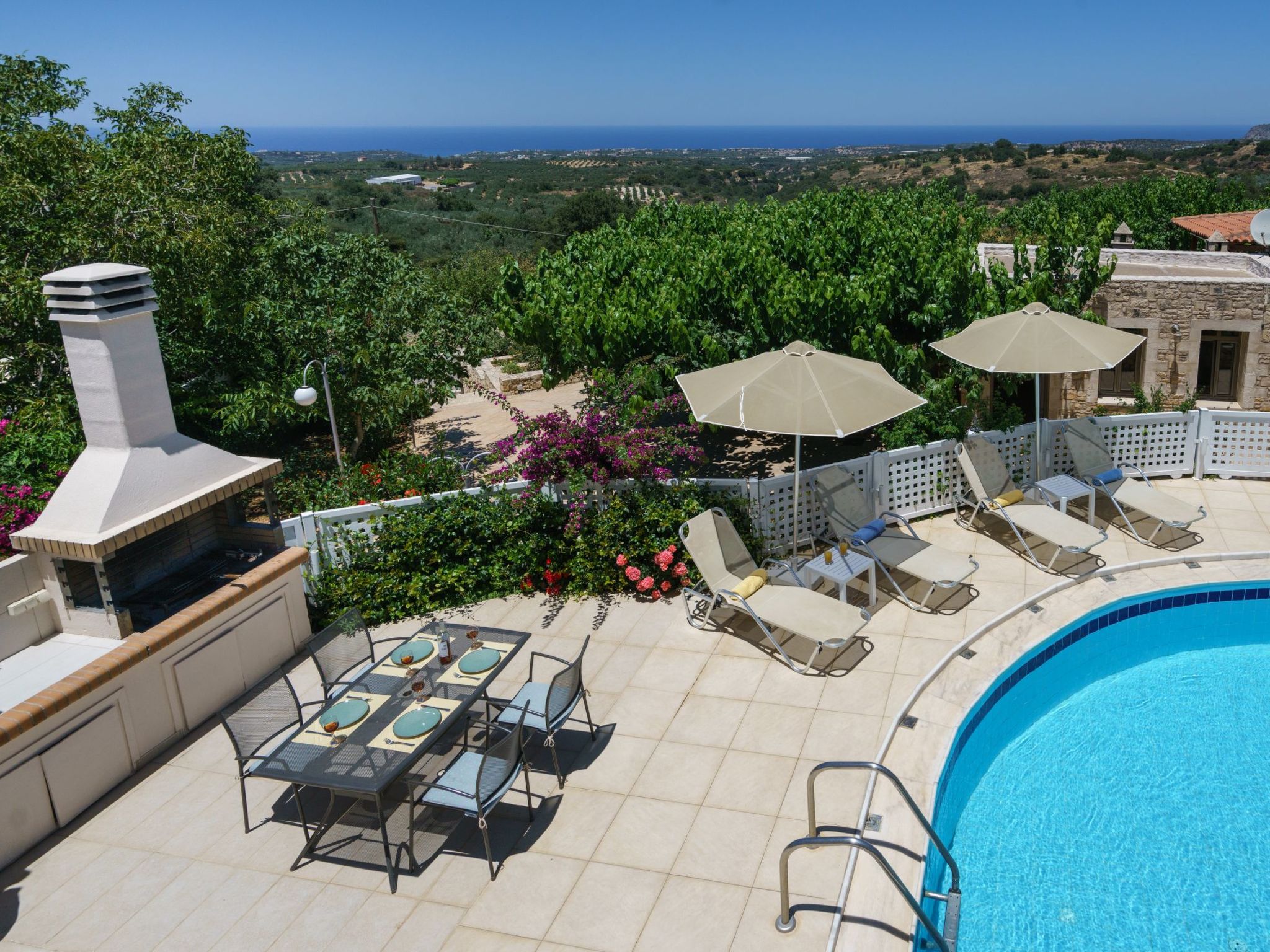 Familienvilla Antonios mit privatem Pool in der Nähe von Rethymno-Inside