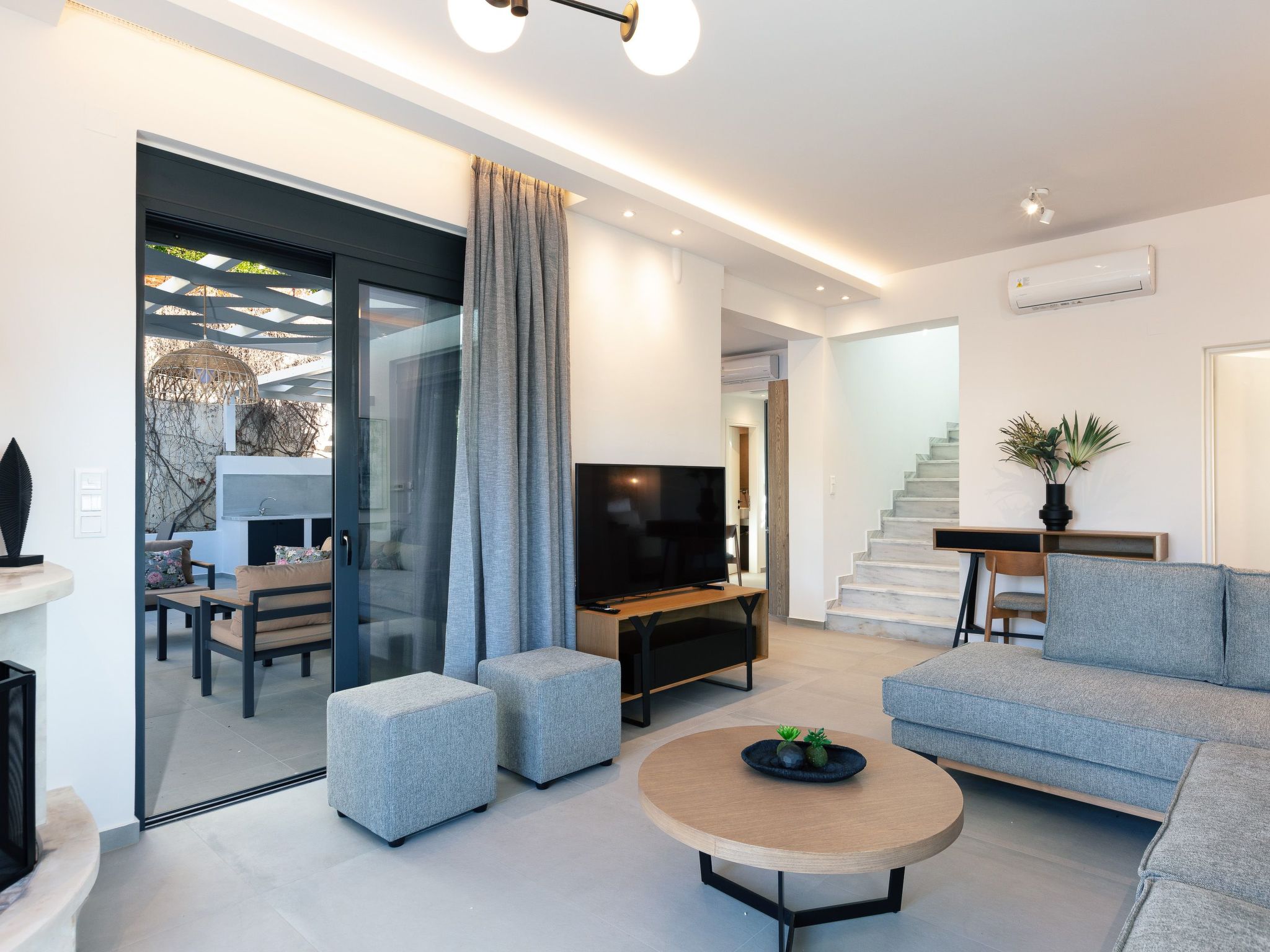 Haus in Prinos mit privatem Parkplatz-Inside