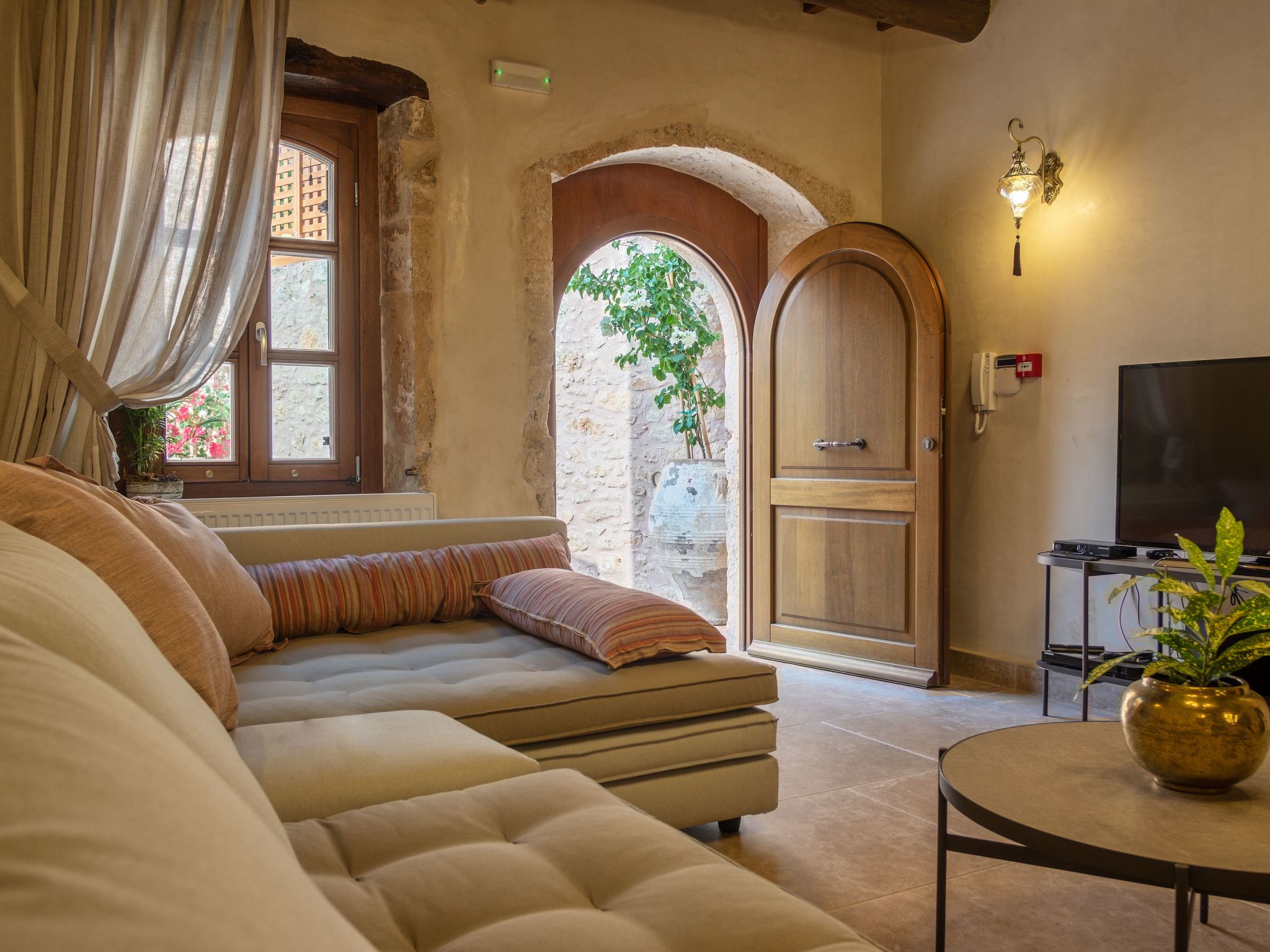 Mit Bergblick-Inside