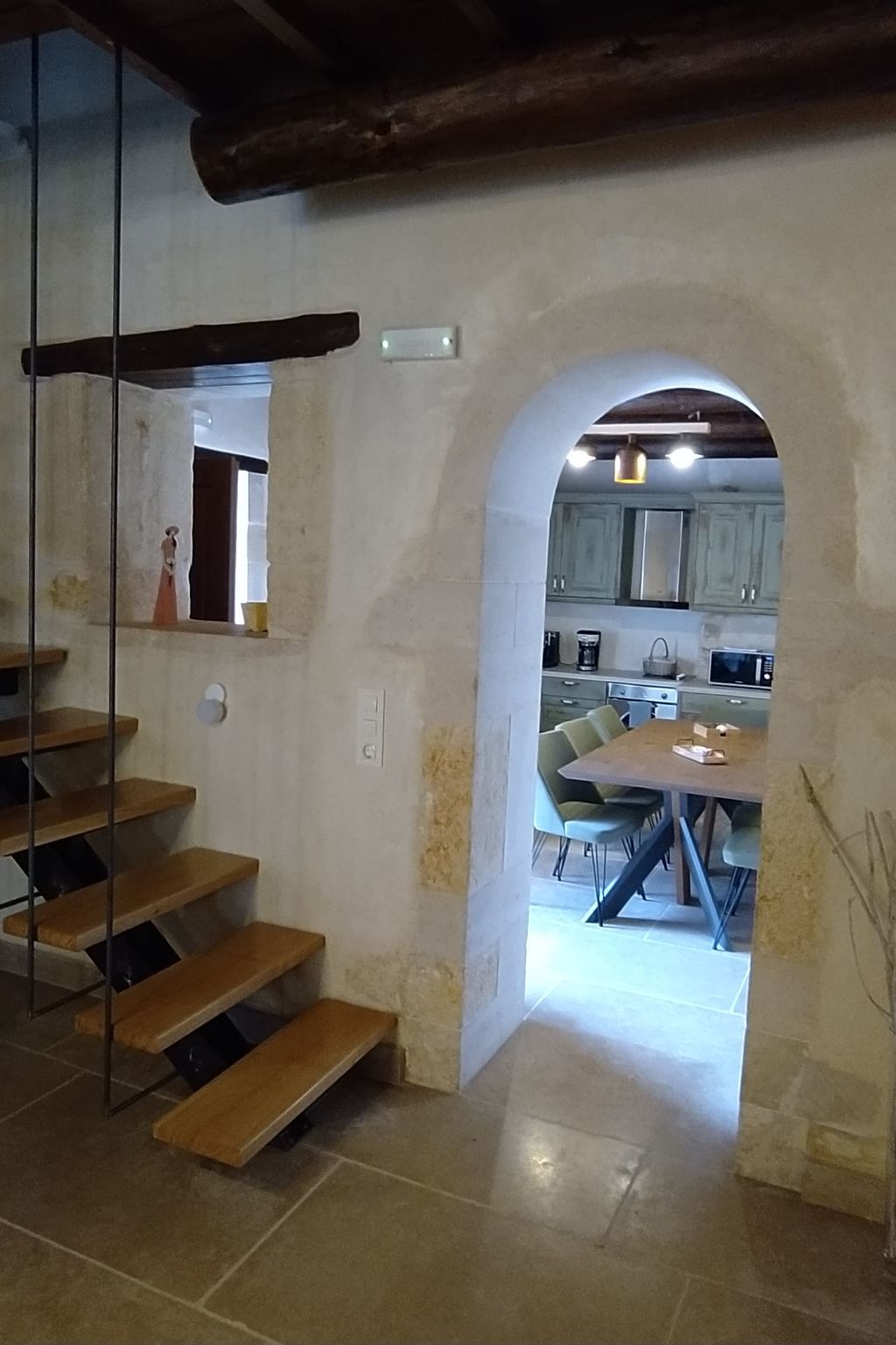 Mit Bergblick-Inside