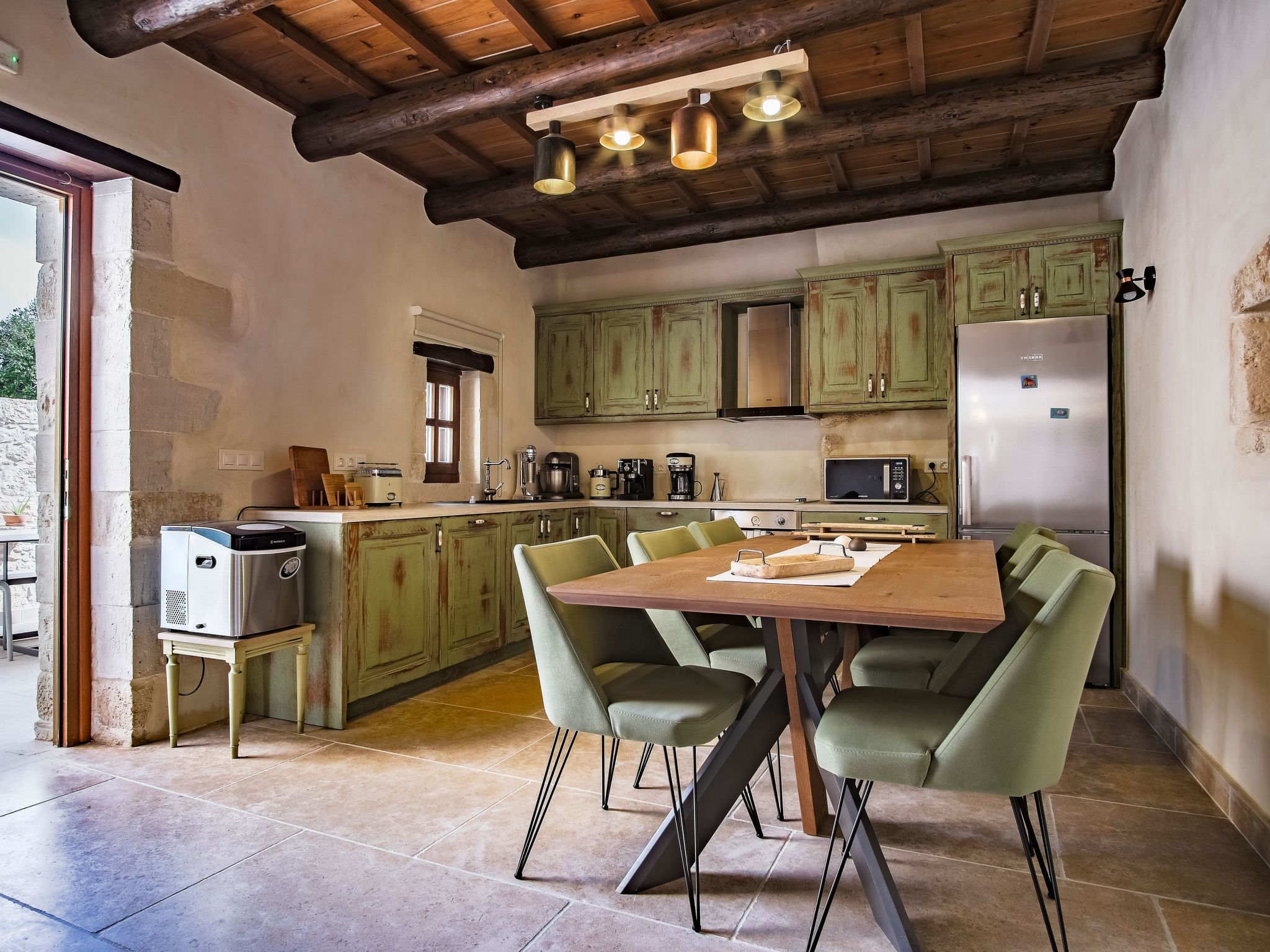 Mit Bergblick-Inside