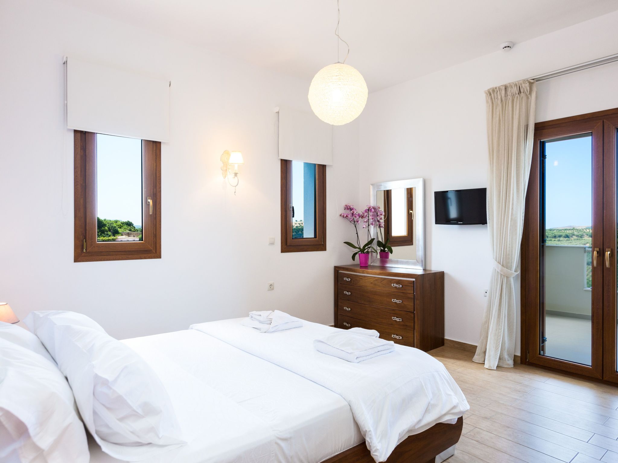 Villa "Kampos" mit eigenem Pool-Binnen