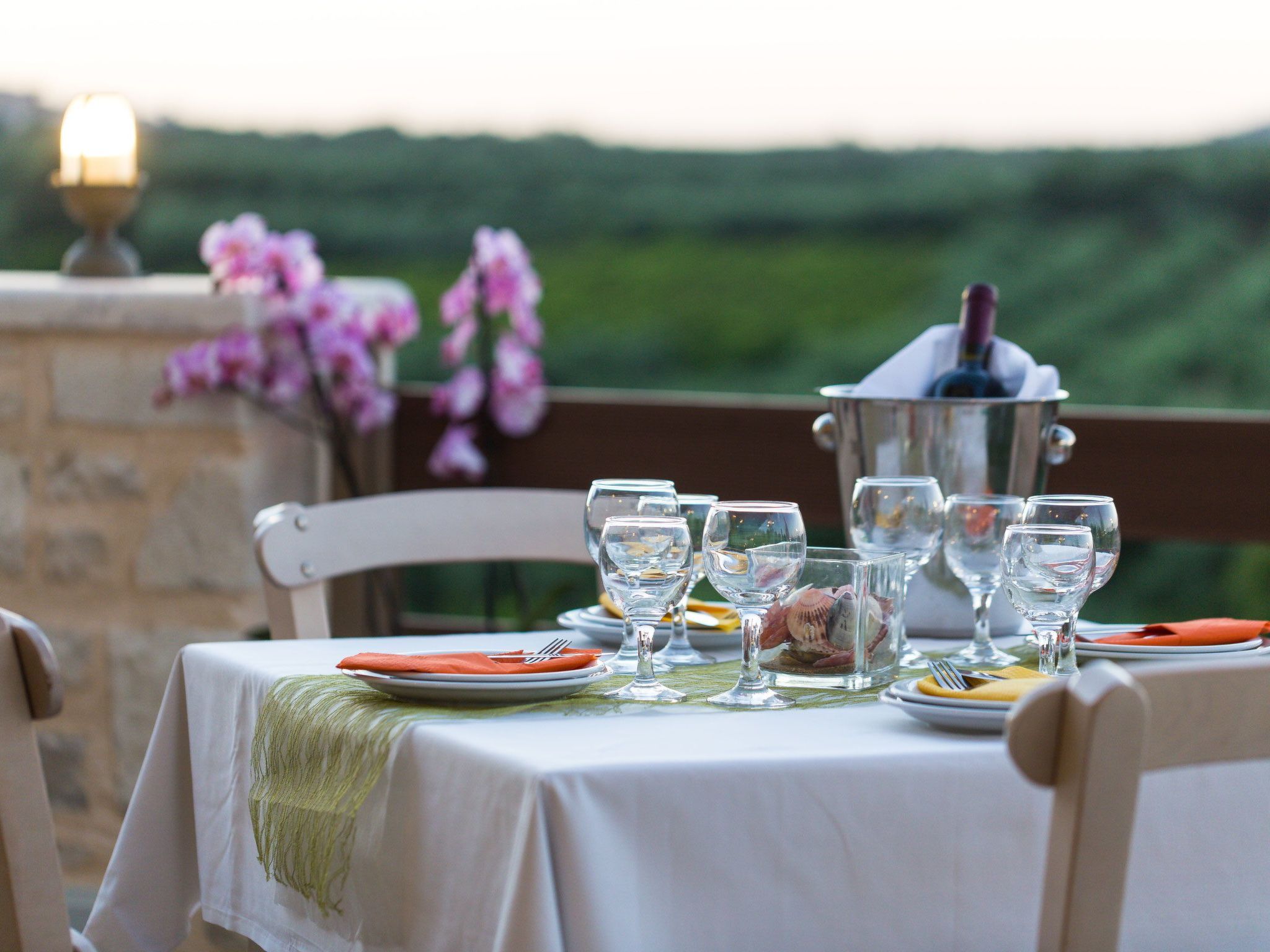 Villa "Kampos" mit eigenem Pool-Binnen