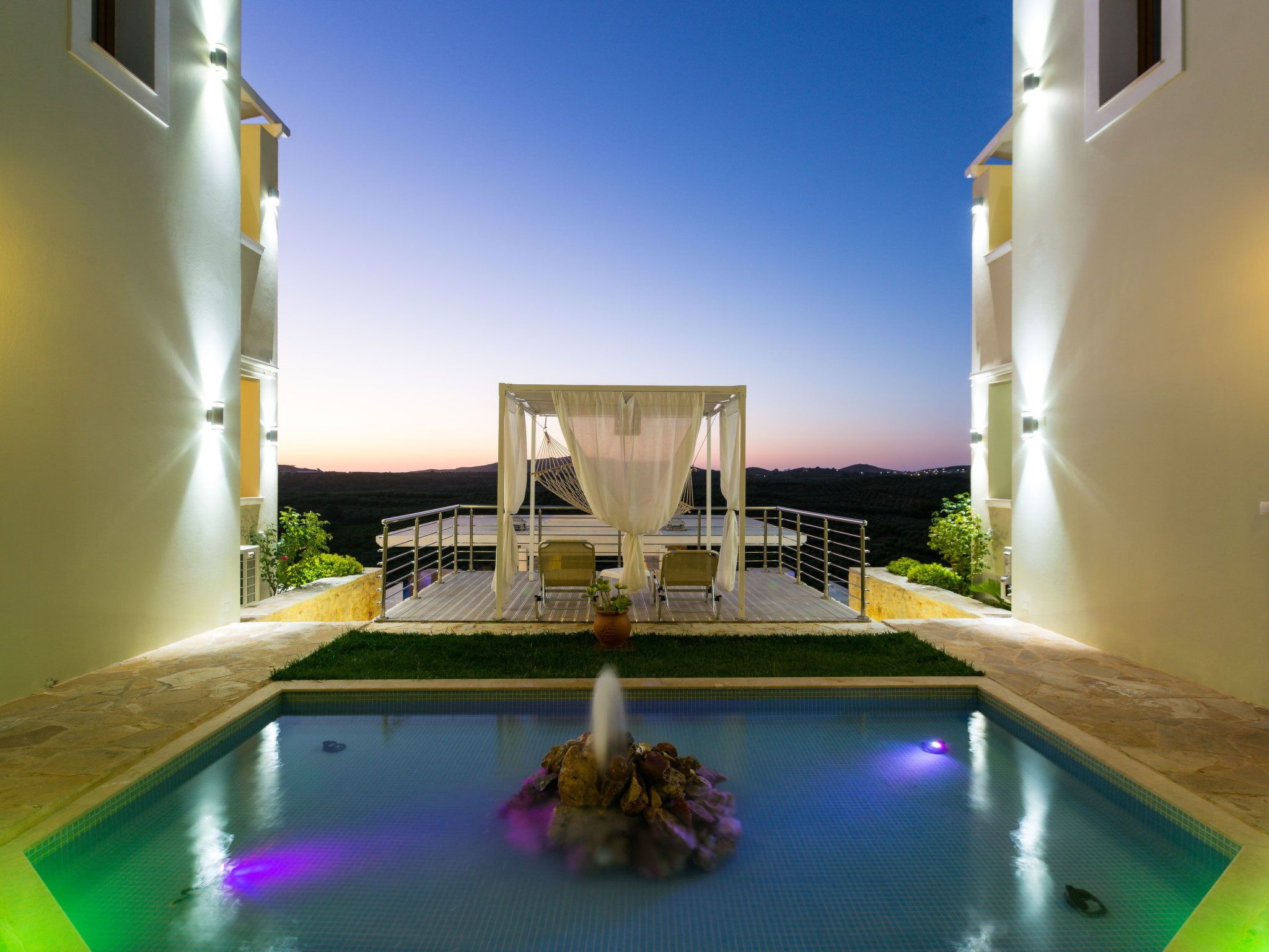 Villa "Kampos" mit eigenem Pool-Binnen