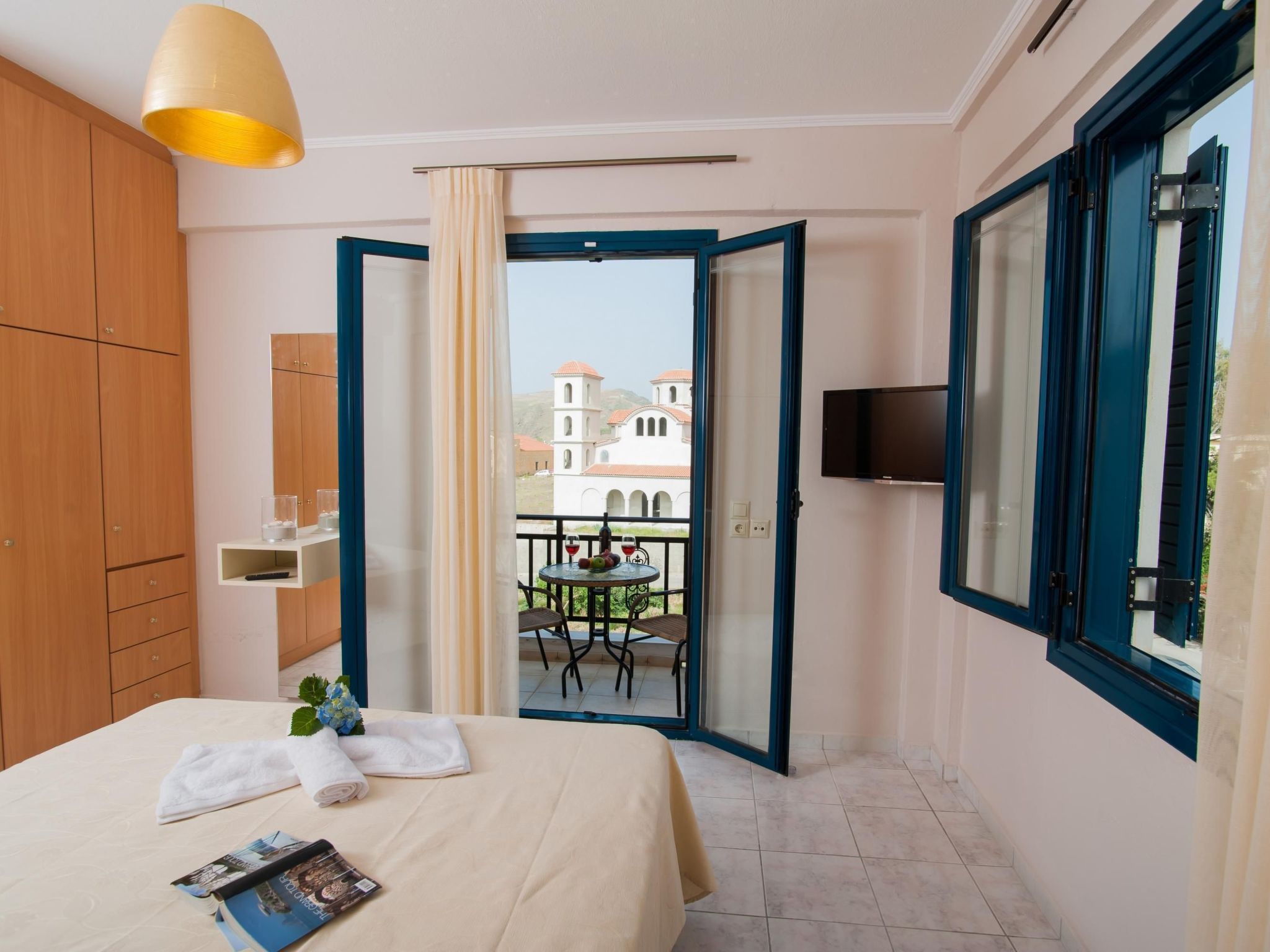 Schönes Haus in Panormos mit kleinem Garten-Dedans