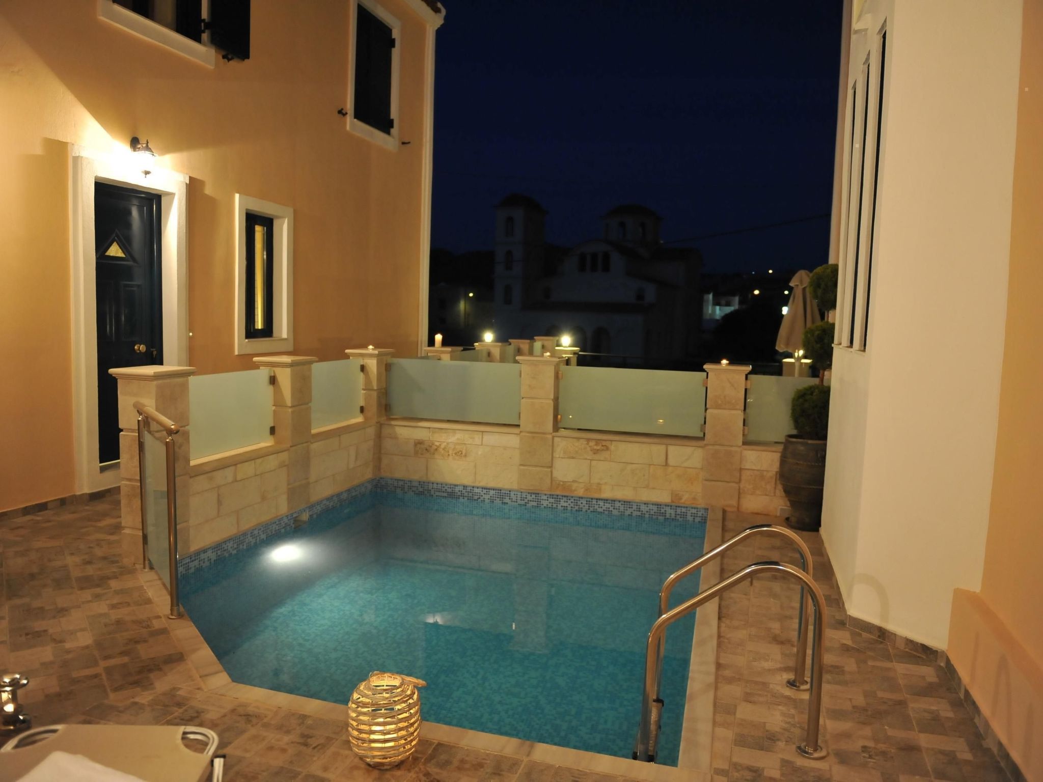 Schönes Haus in Panormos mit kleinem Garten-Dedans