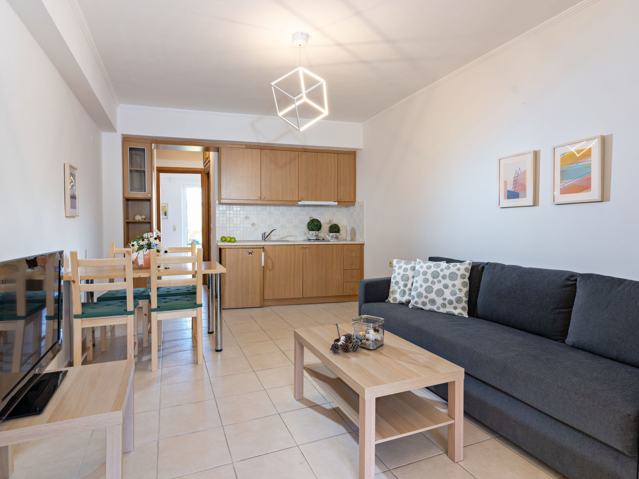 Mit Balkon für 3 Personen-Dedans