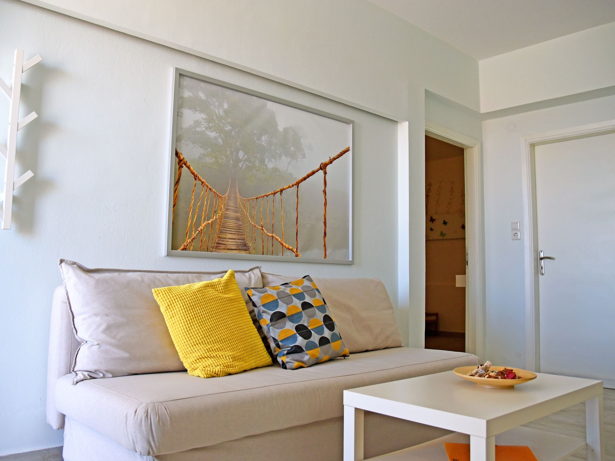 Mit Balkon für 3 Personen-Dedans