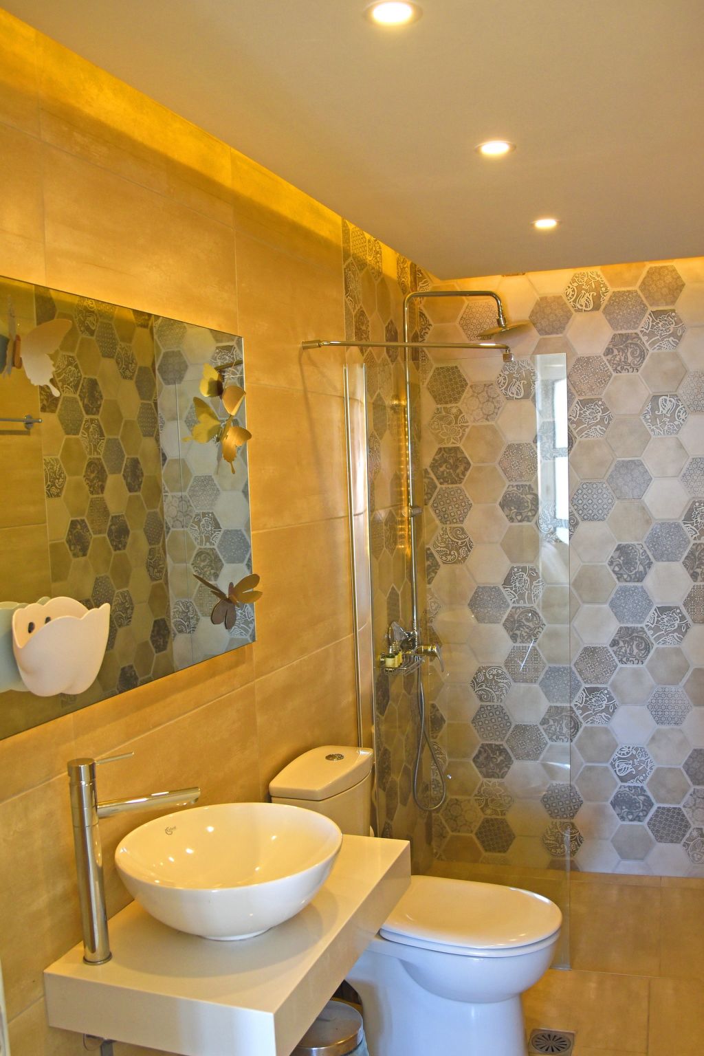 Mit Balkon für 3 Personen-Dedans