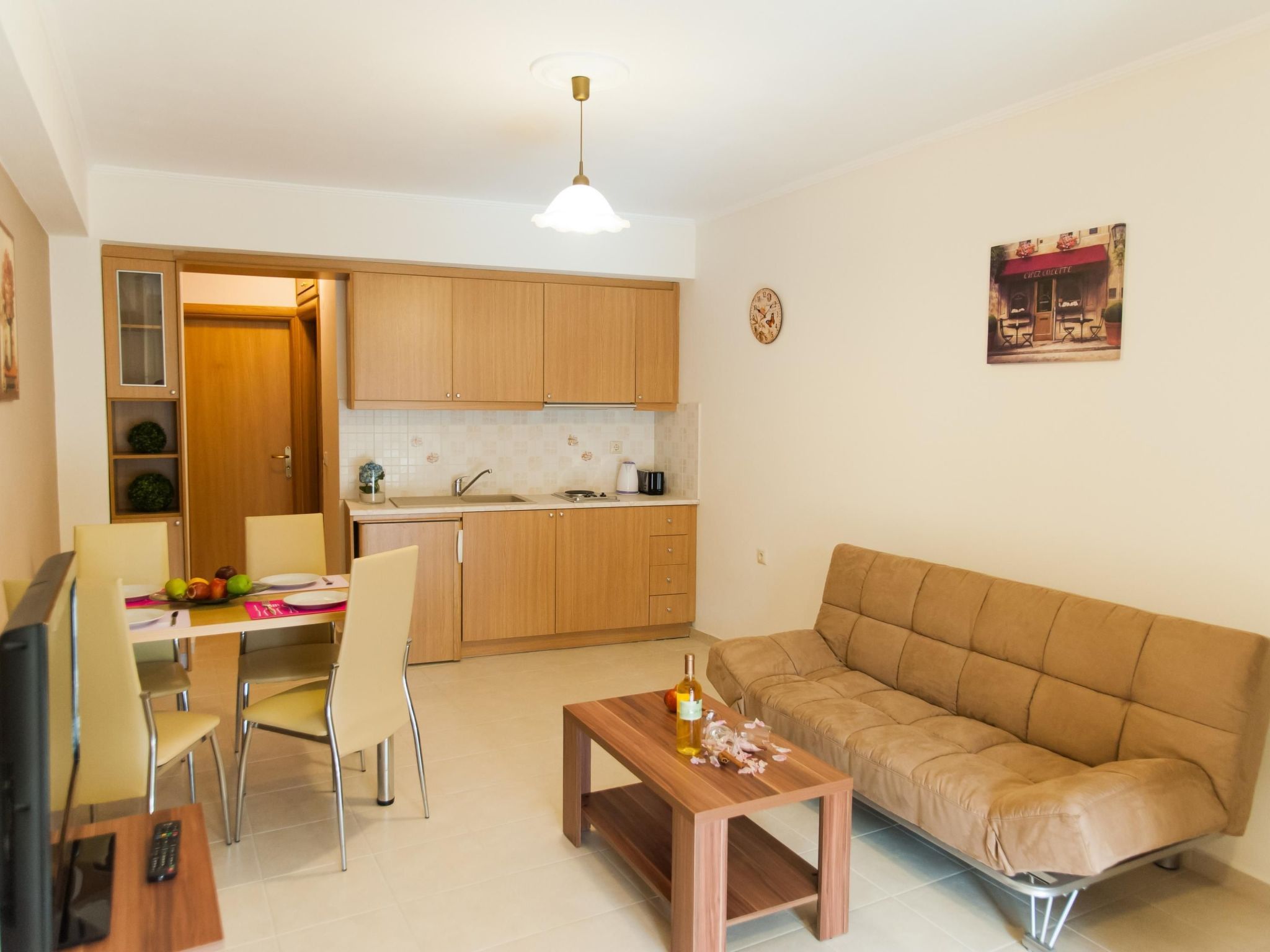 Mit Balkon für 3 Personen-Dedans