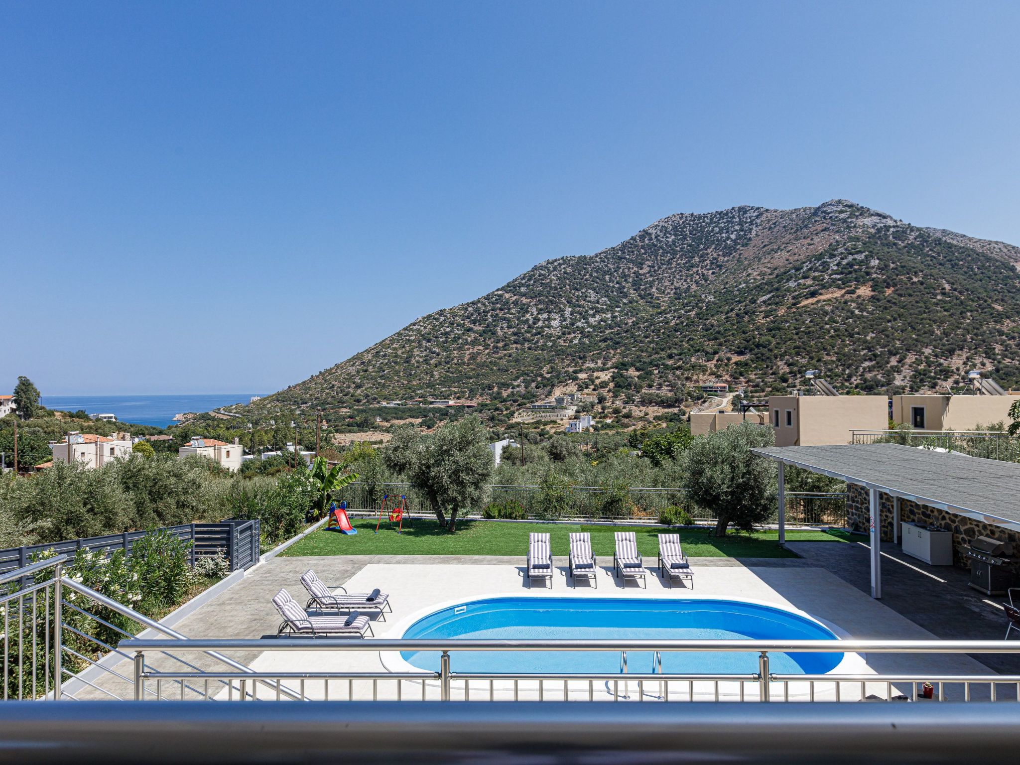 Haus in Vlichada mit tragbarem Barbecue