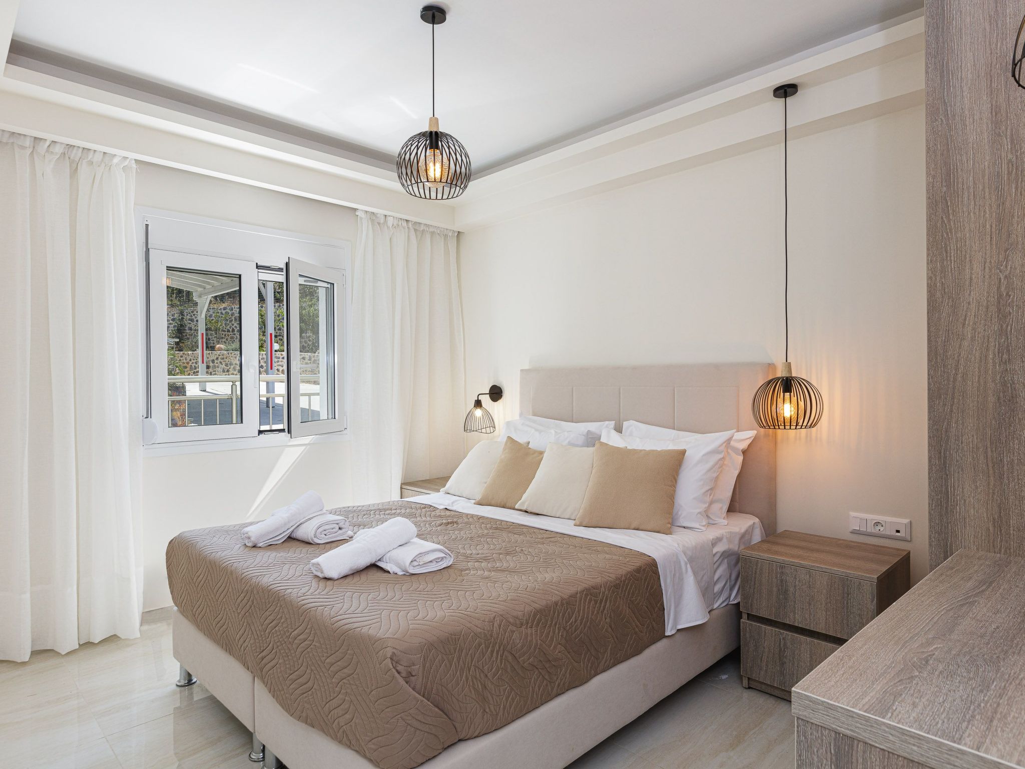 Haus in Vlichada mit tragbarem Barbecue-Dedans