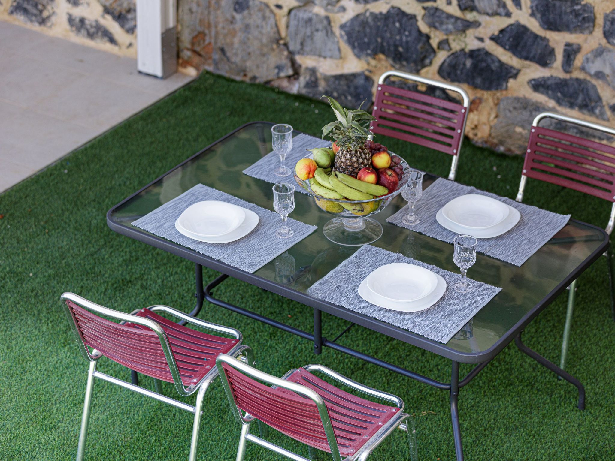 Haus in Vlichada mit tragbarem Barbecue-Dehors