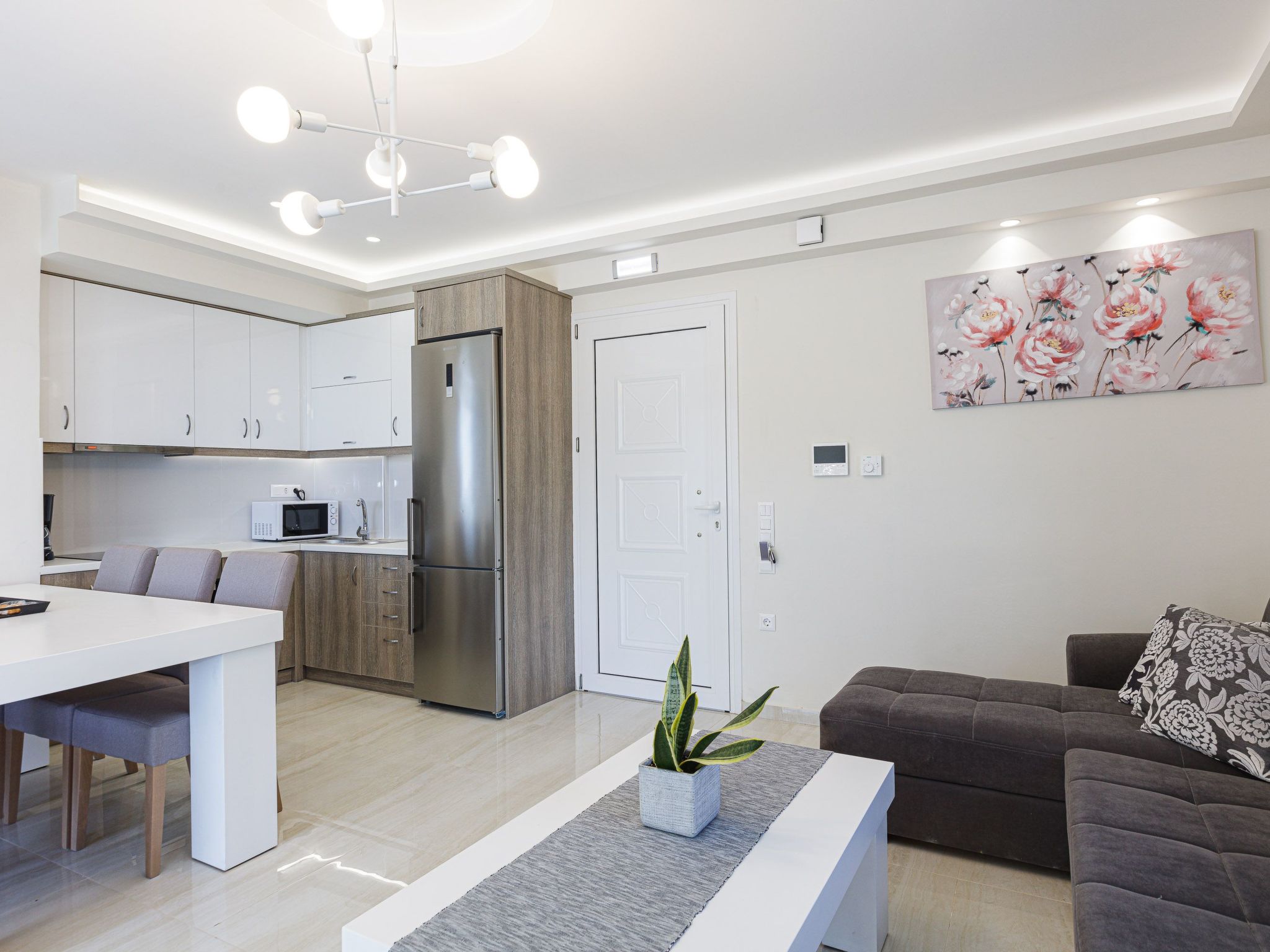 Haus in Vlichada mit tragbarem Barbecue-Dedans