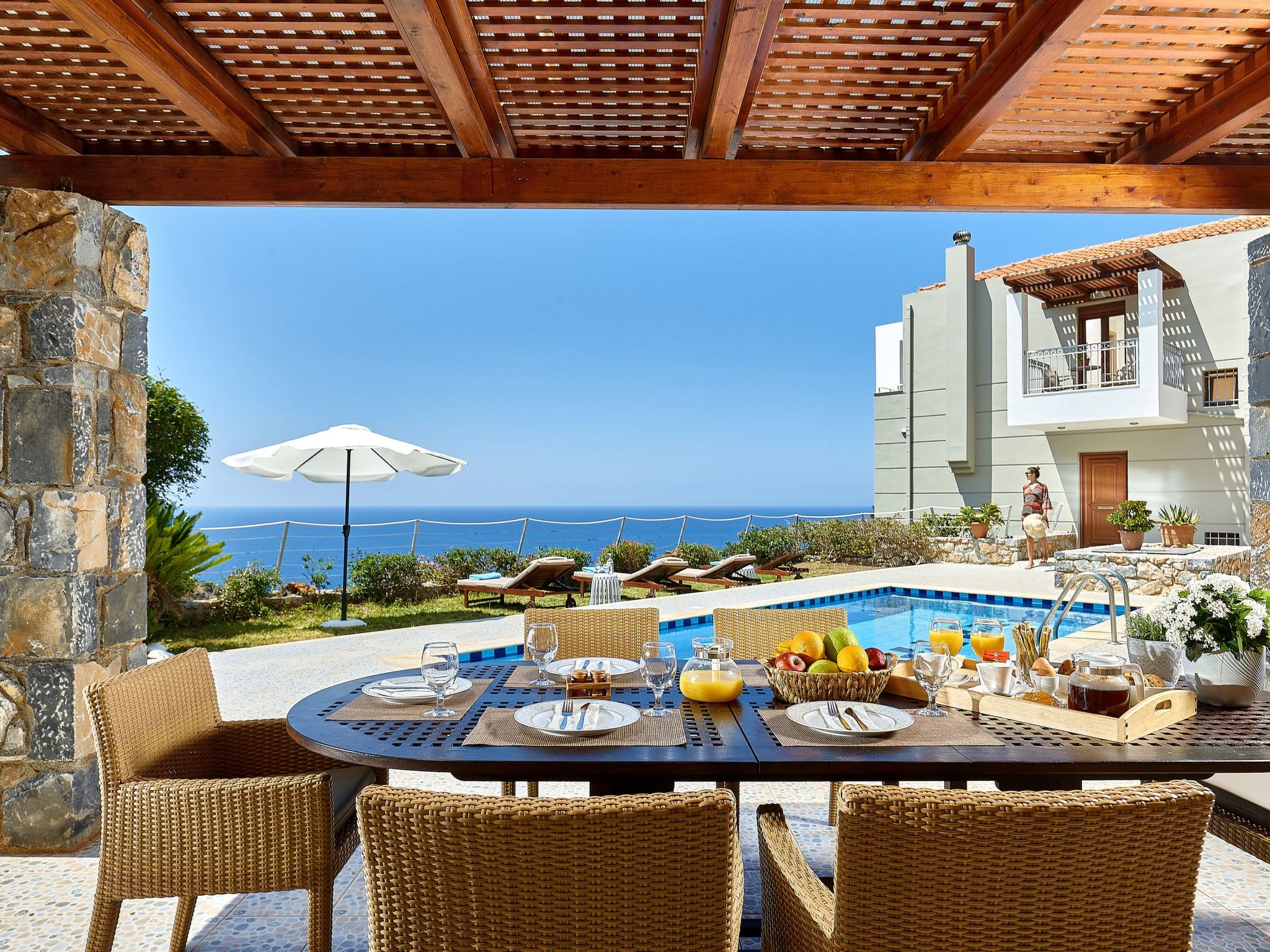 Haus in Geropotamos mit schönem Garten-Image-tags.info